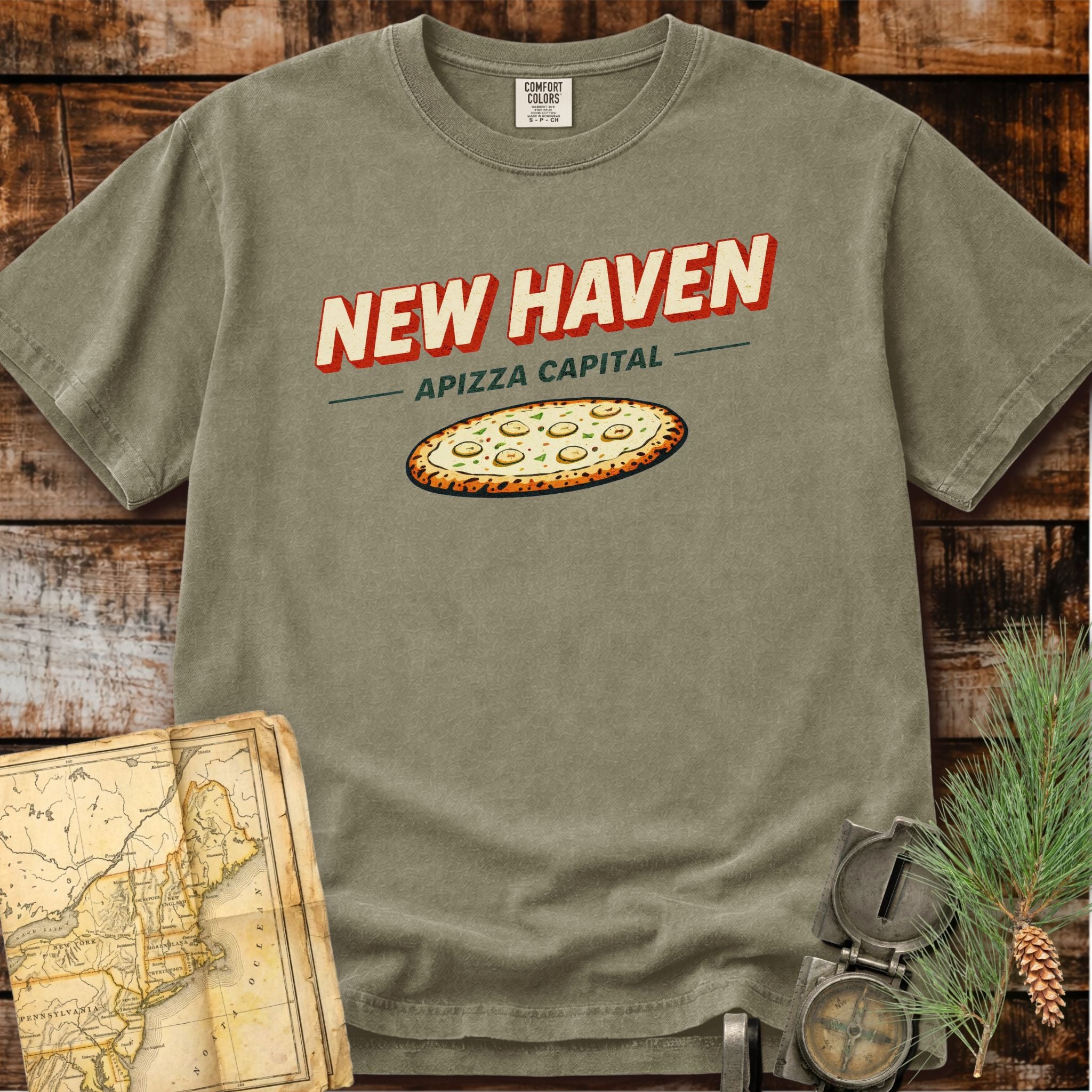 New Haven Connecticut | Apizza T-Shirt