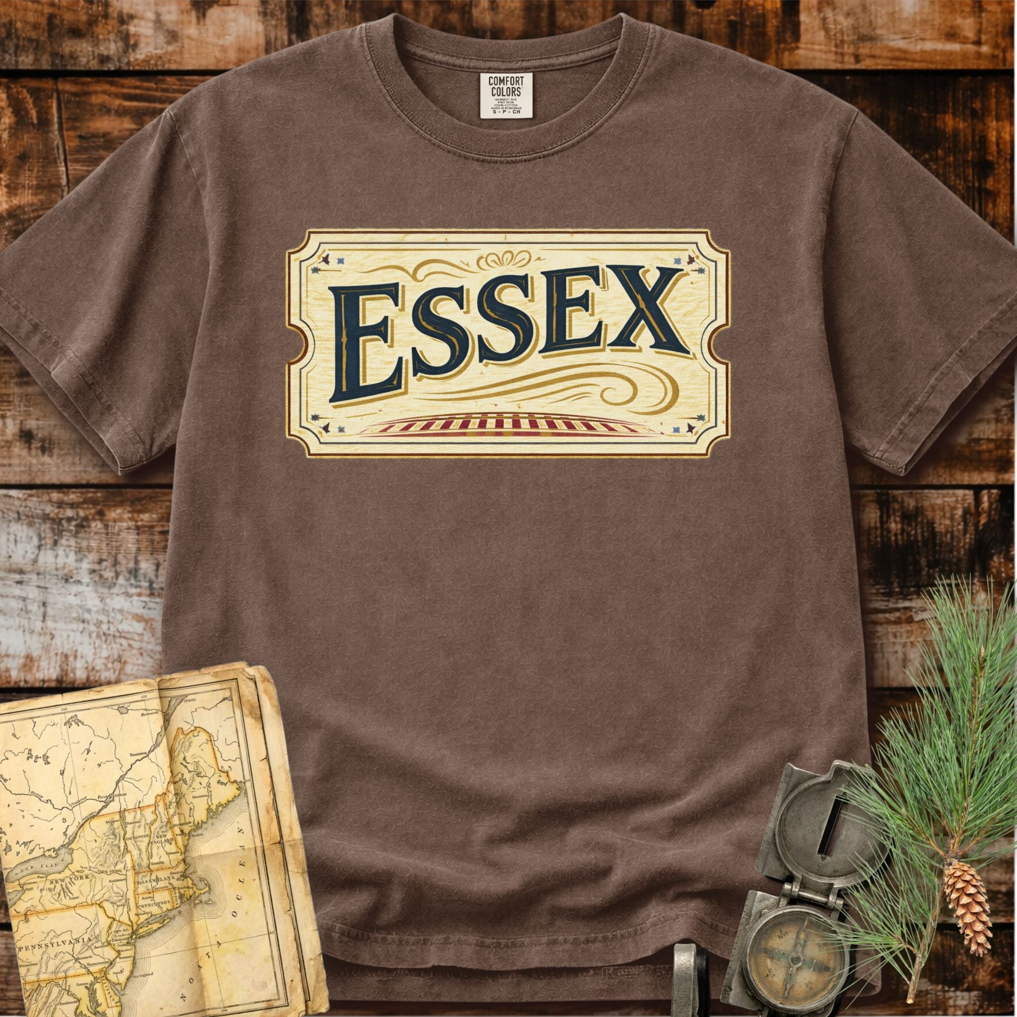 Essex Connecticut | Train Ticket T-Shirt