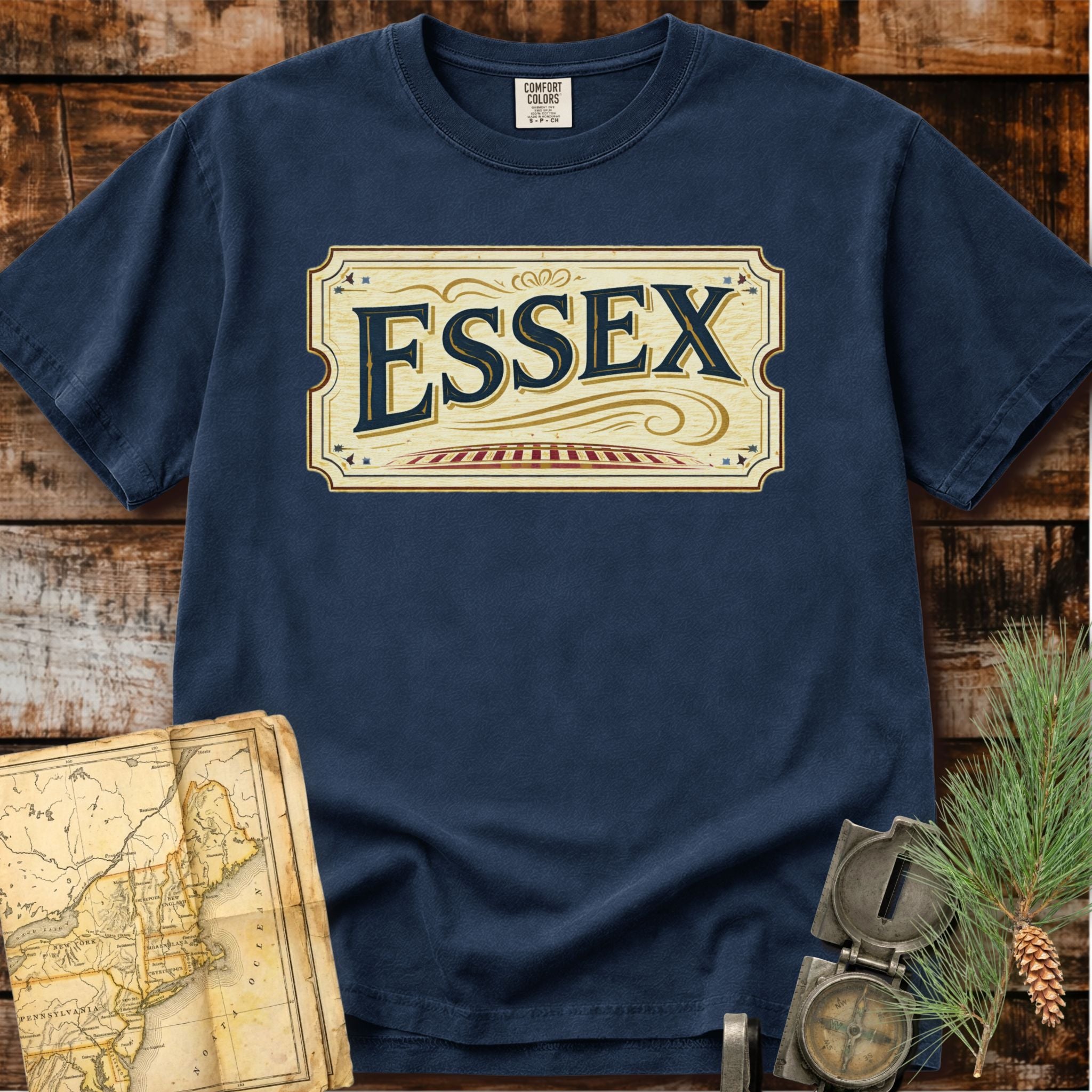 Essex Connecticut | Train Ticket T-Shirt