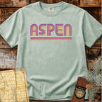 Aspen Colorado | Colorful Retro T-Shirt