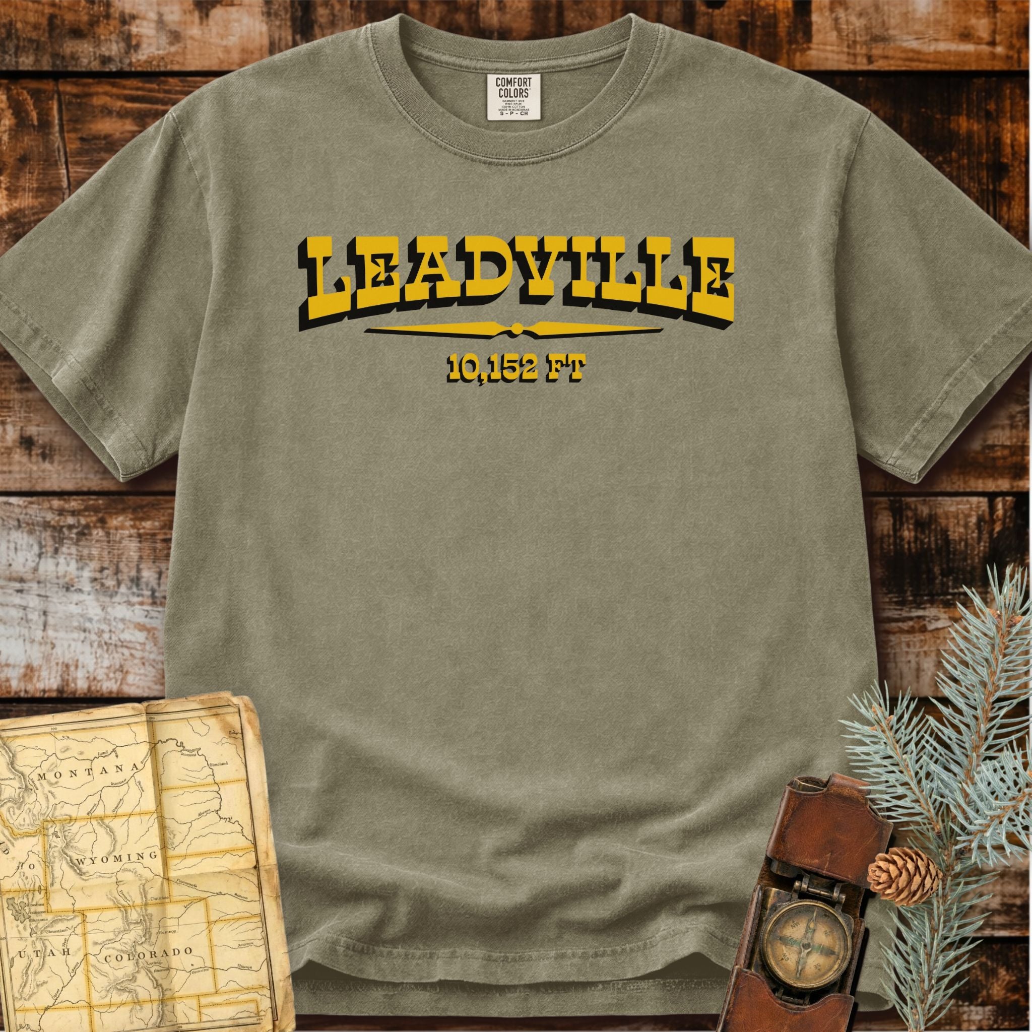 Leadville Colorado | Elevation 10,152 ft T-Shirt