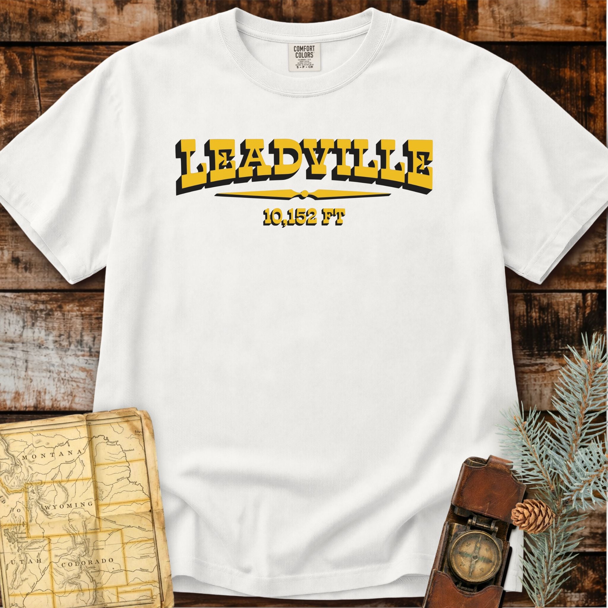 Leadville Colorado | Elevation 10,152 ft T-Shirt