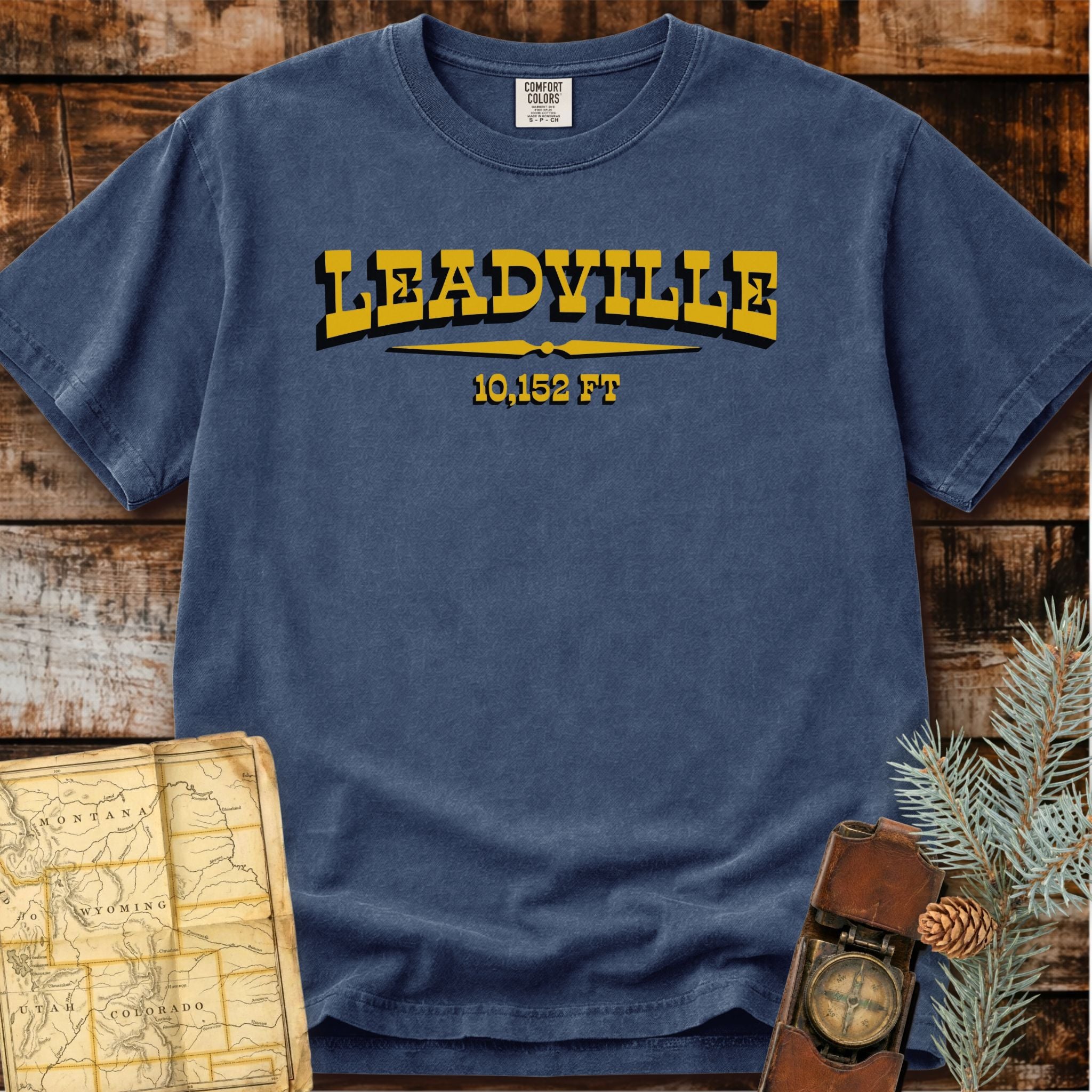 Leadville Colorado | Elevation 10,152 ft T-Shirt