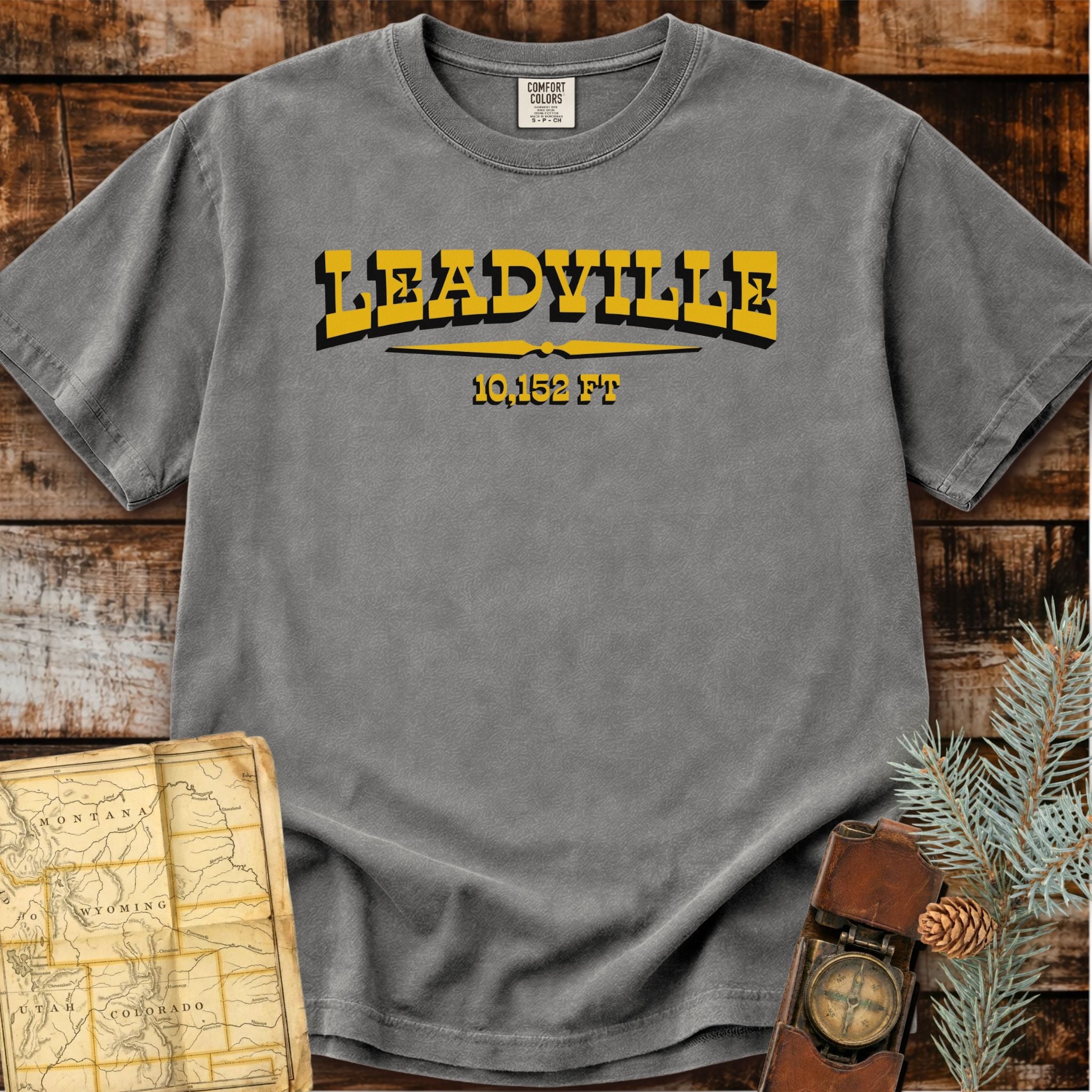 Leadville Colorado | Elevation 10,152 ft T-Shirt