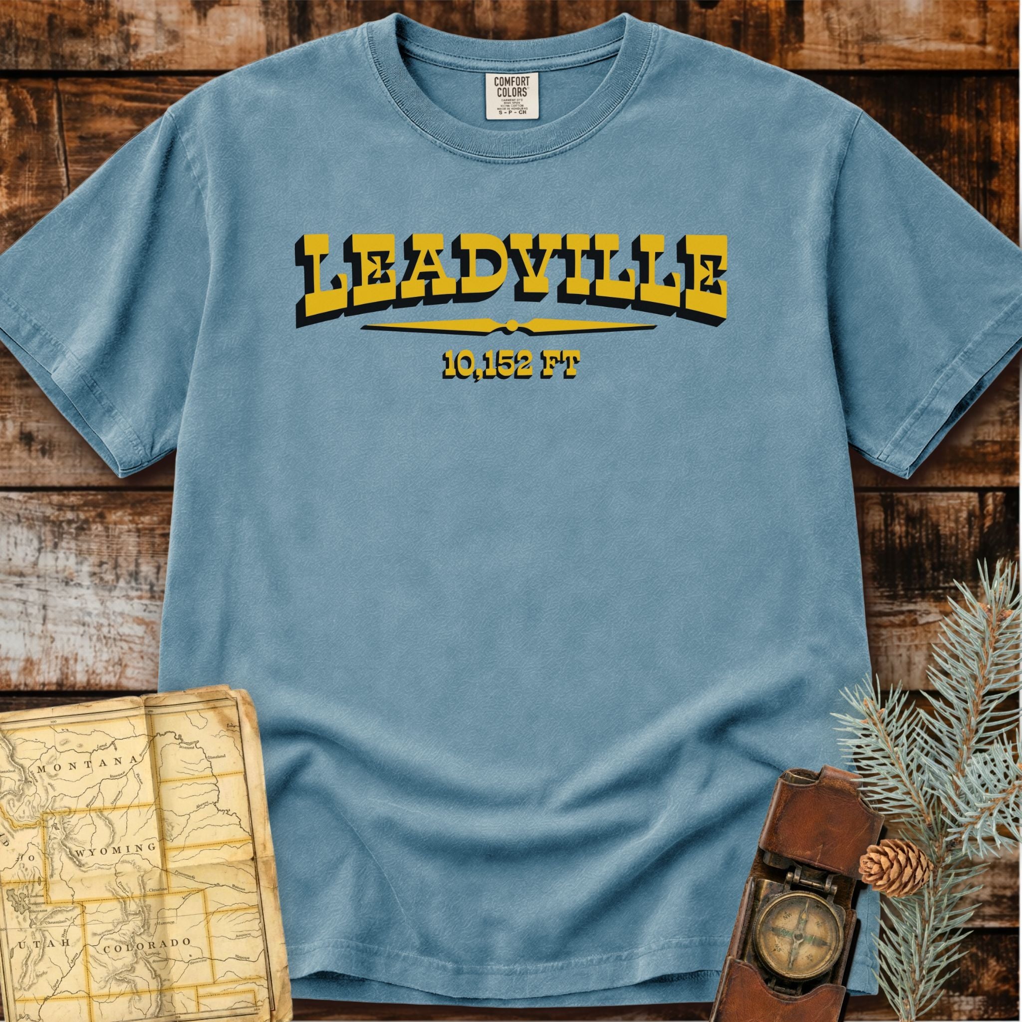 Leadville Colorado | Elevation 10,152 ft T-Shirt