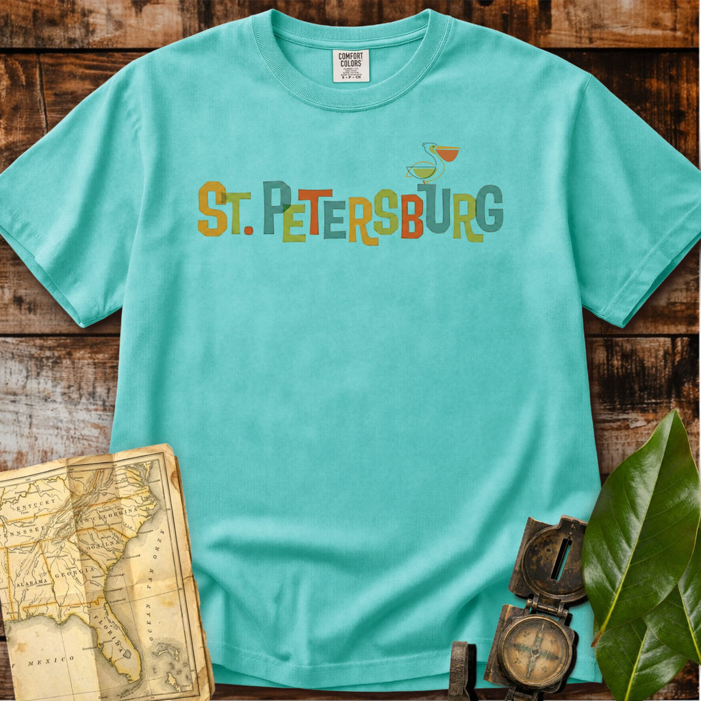 St. Petersburg Florida | Midcentury Pelican T-Shirt