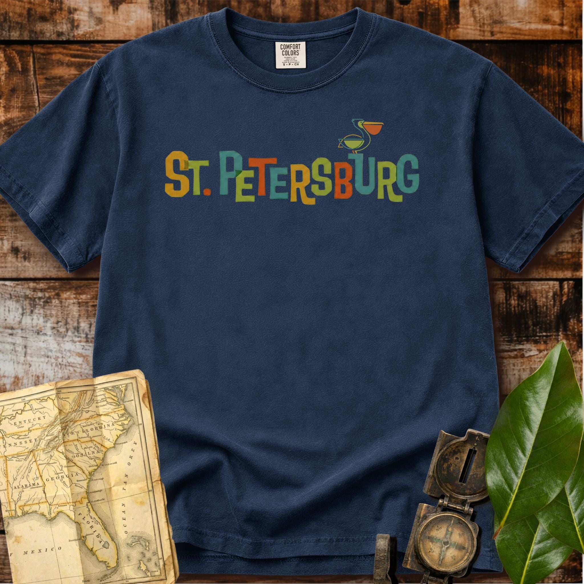 St. Petersburg Florida | Midcentury Pelican T-Shirt