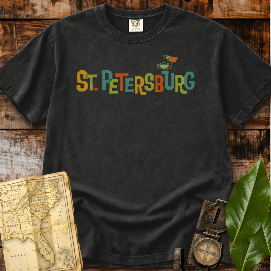 St. Petersburg Florida | Midcentury Pelican T-Shirt