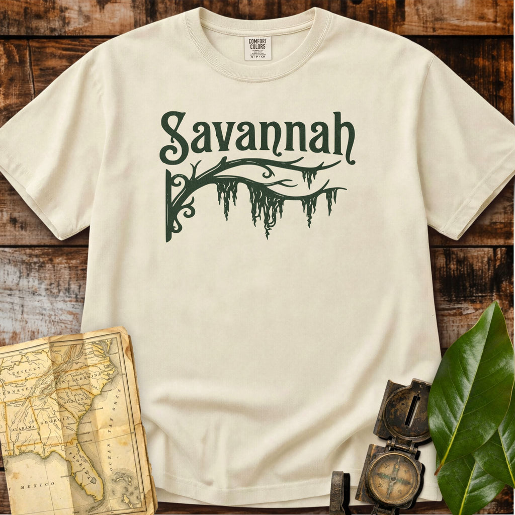 Savannah Georgia | Gothic Garden T-Shirt