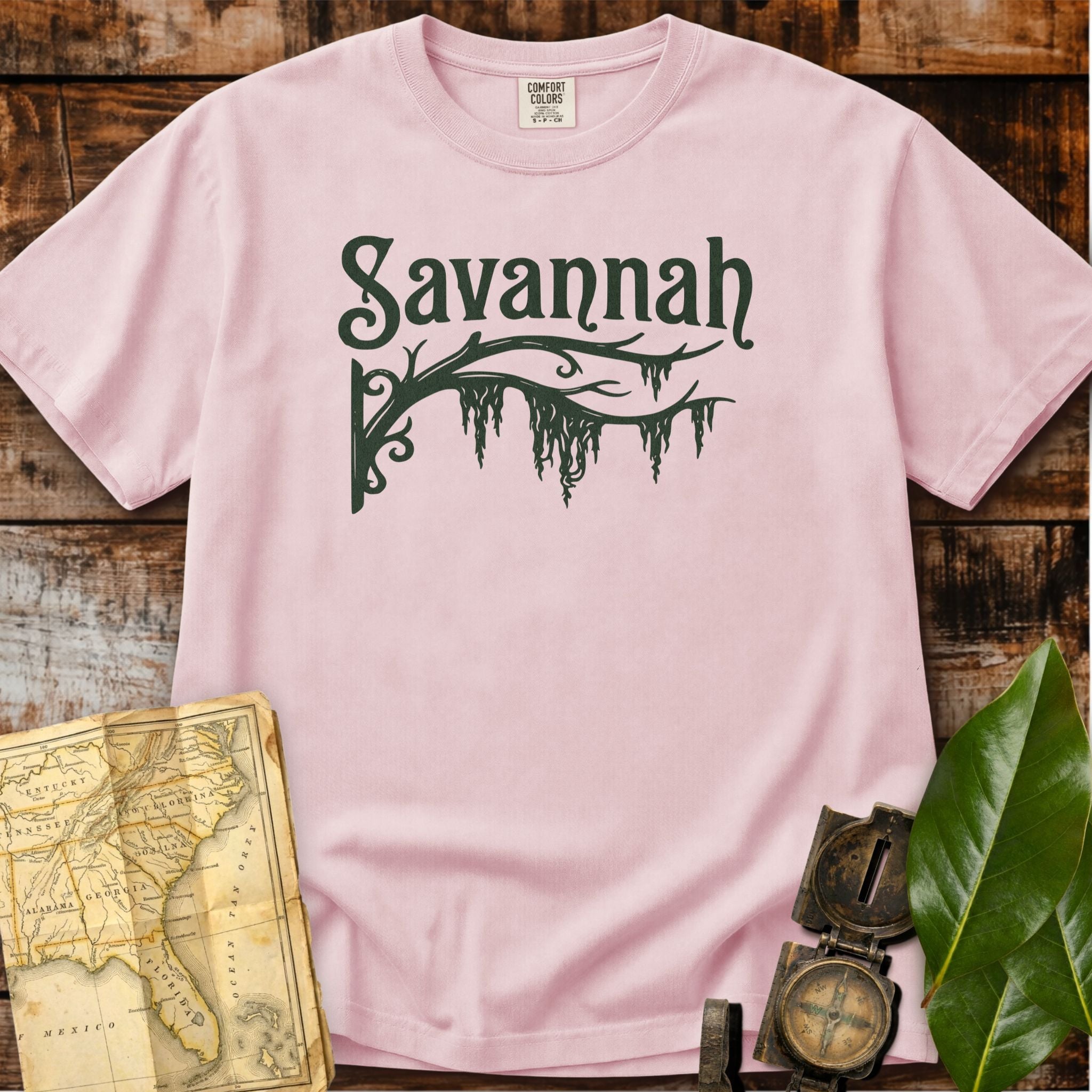 Savannah Georgia | Gothic Garden T-Shirt