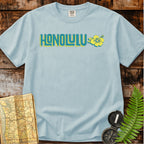 Honolulu Hawaii | Yellow Hibiscus T-Shirt