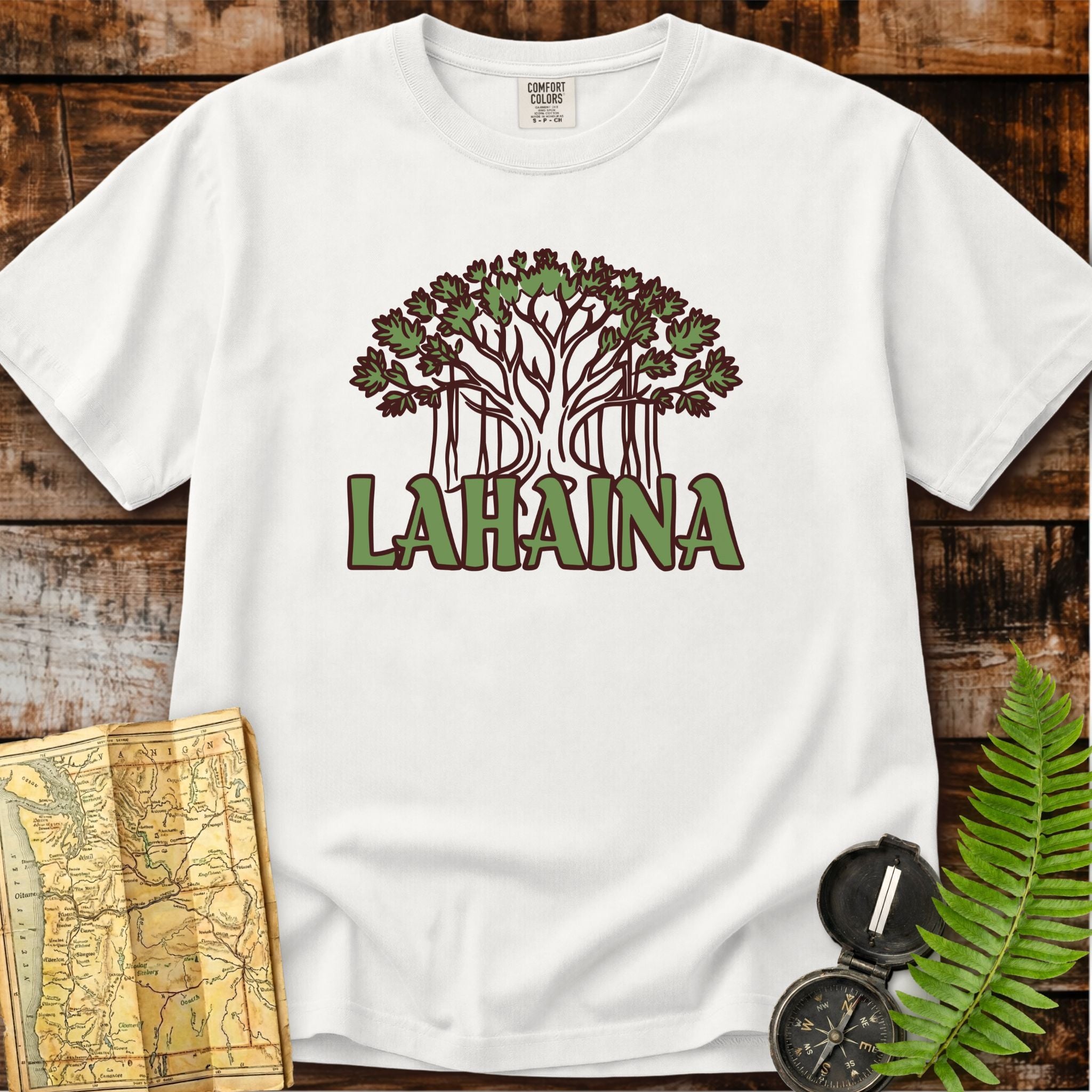 Lahaina Hawaii | Banyan Tree T-Shirt