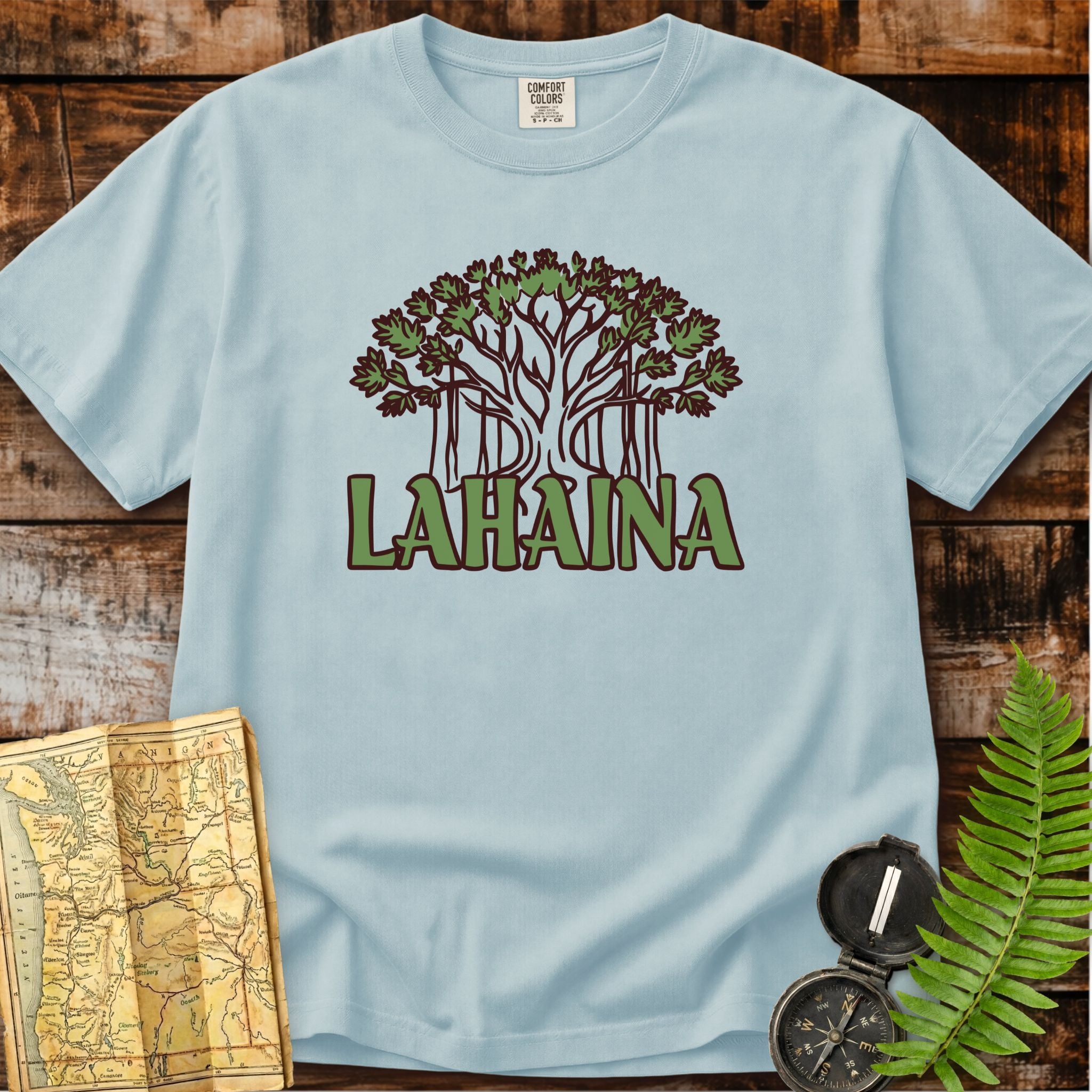 Lahaina Hawaii | Banyan Tree T-Shirt