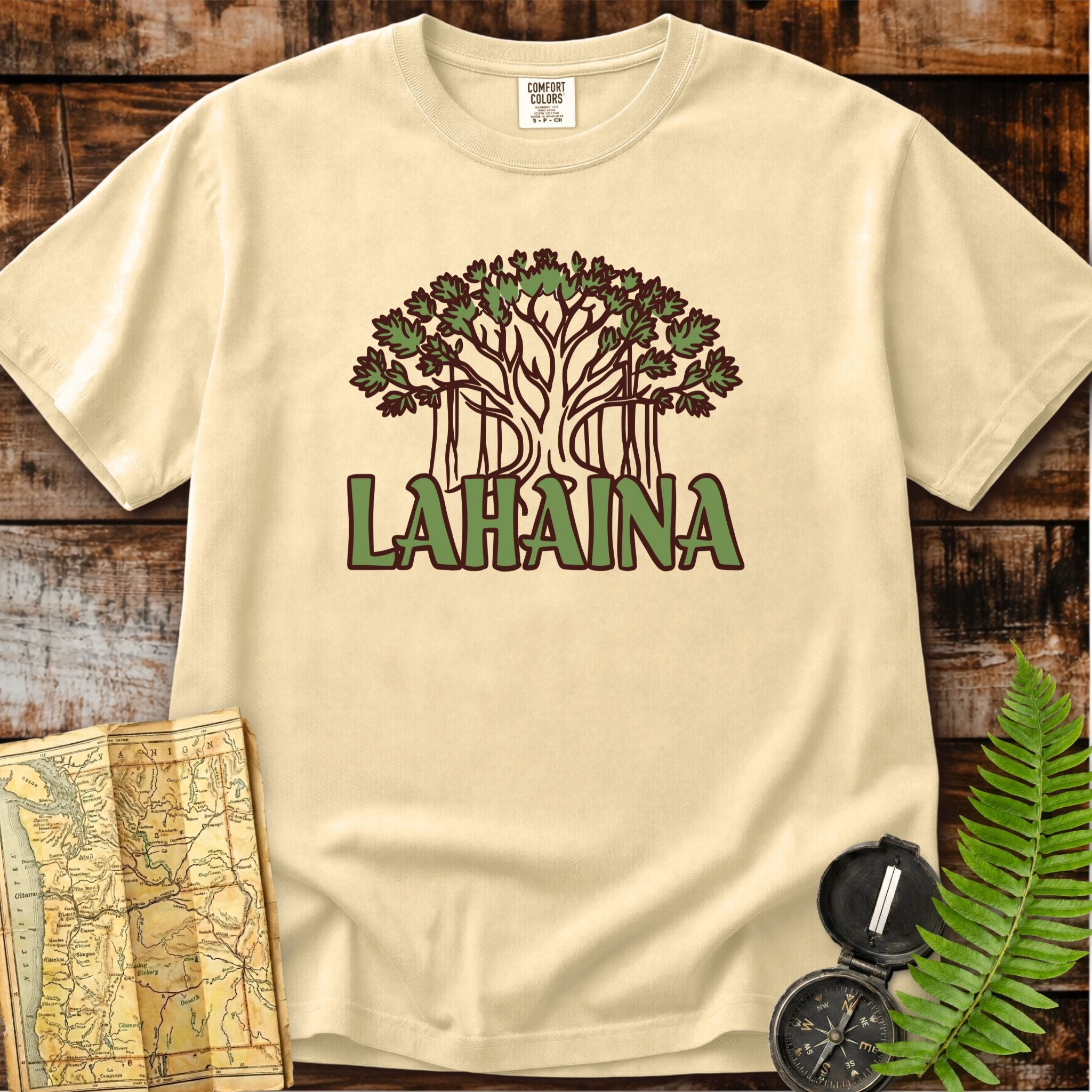Lahaina Hawaii | Banyan Tree T-Shirt