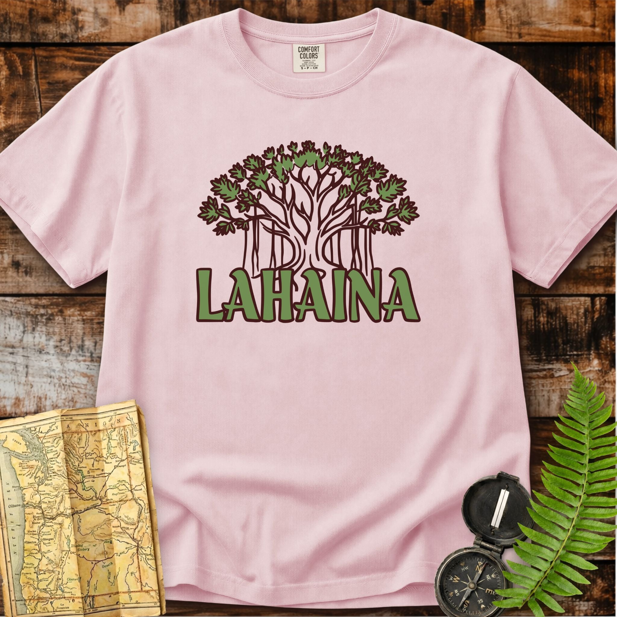 Lahaina Hawaii | Banyan Tree T-Shirt