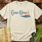 Coeur d’Alene Idaho | Sailboat T-Shirt