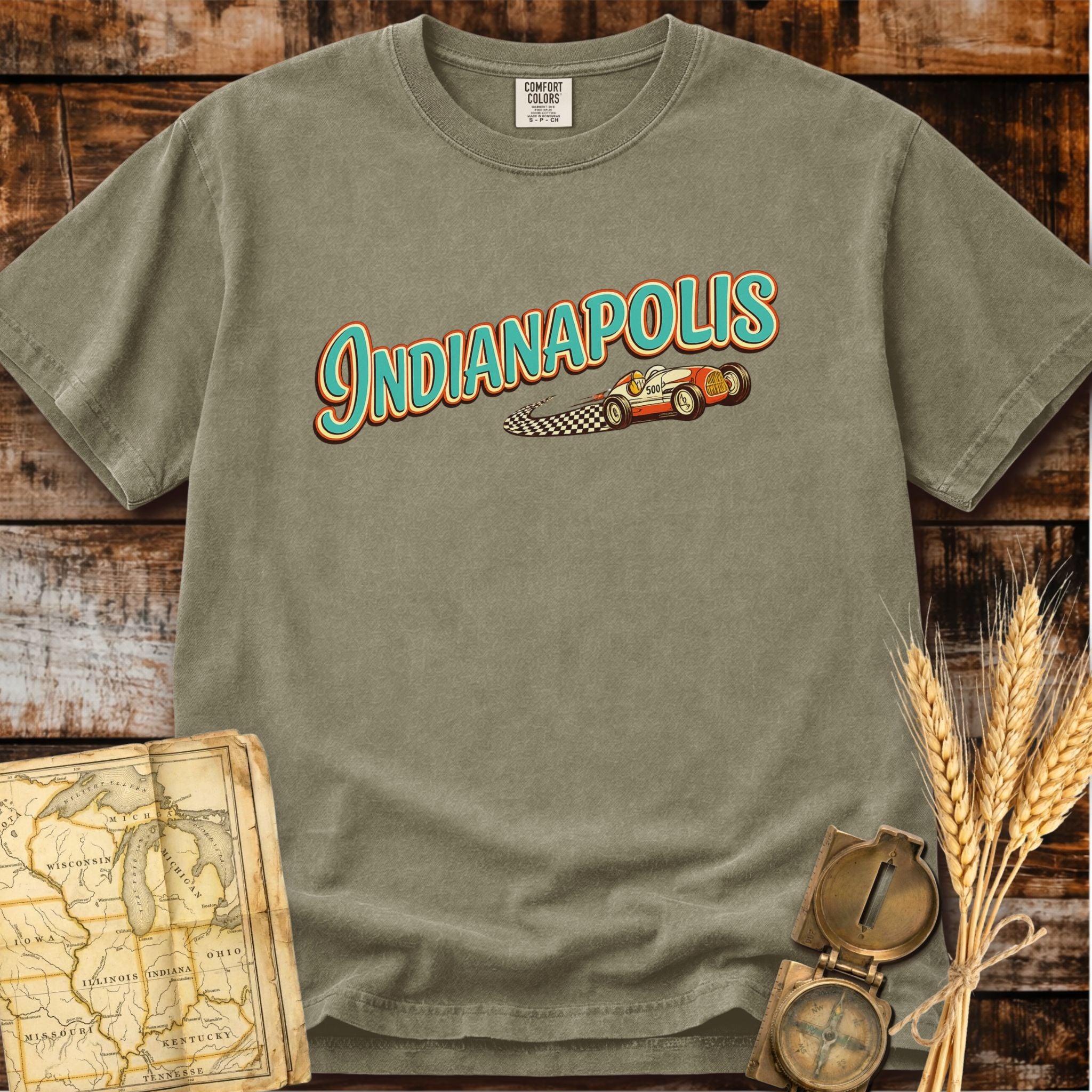 Indianapolis Indiana | Speedway Heritage T-Shirt