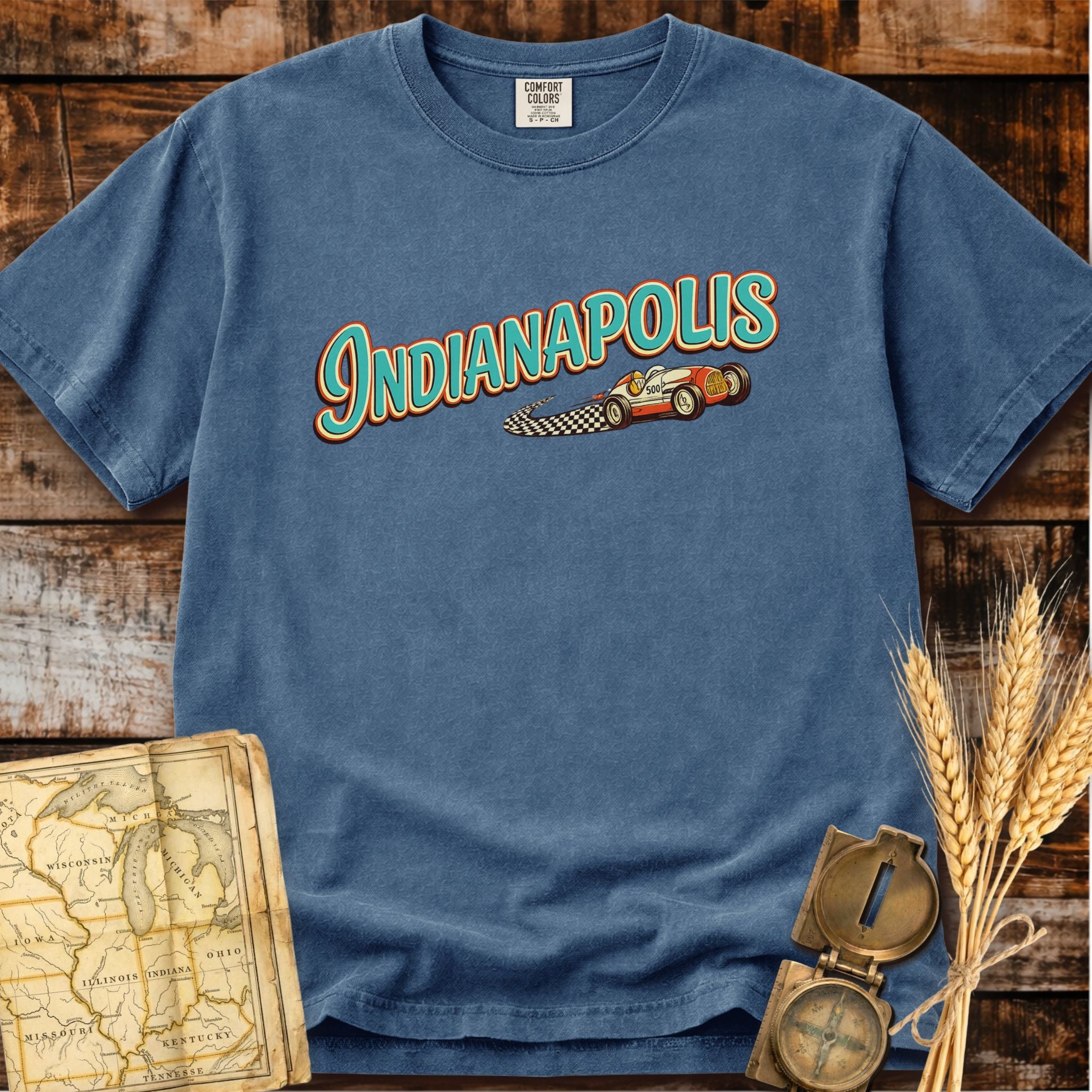 Indianapolis Indiana | Speedway Heritage T-Shirt