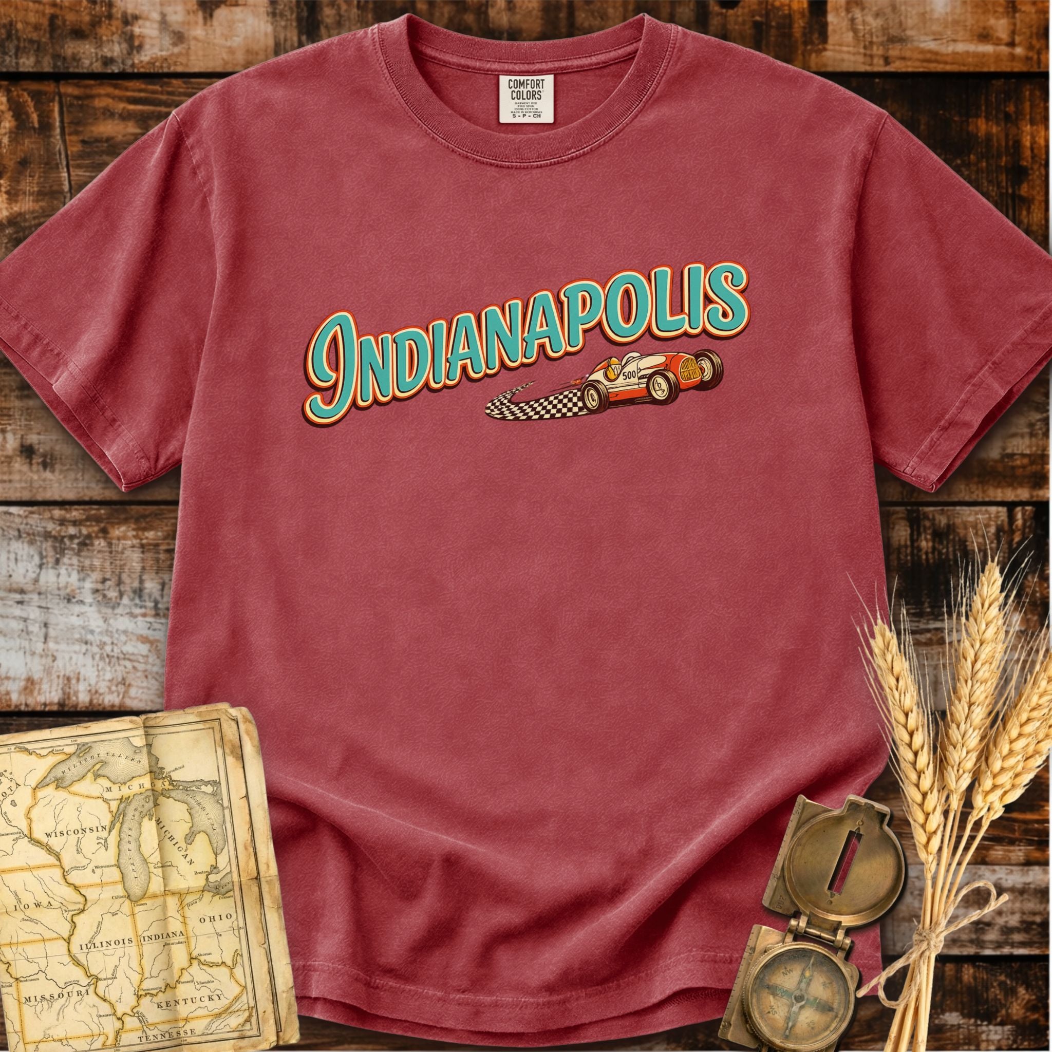 Indianapolis Indiana | Speedway Heritage T-Shirt