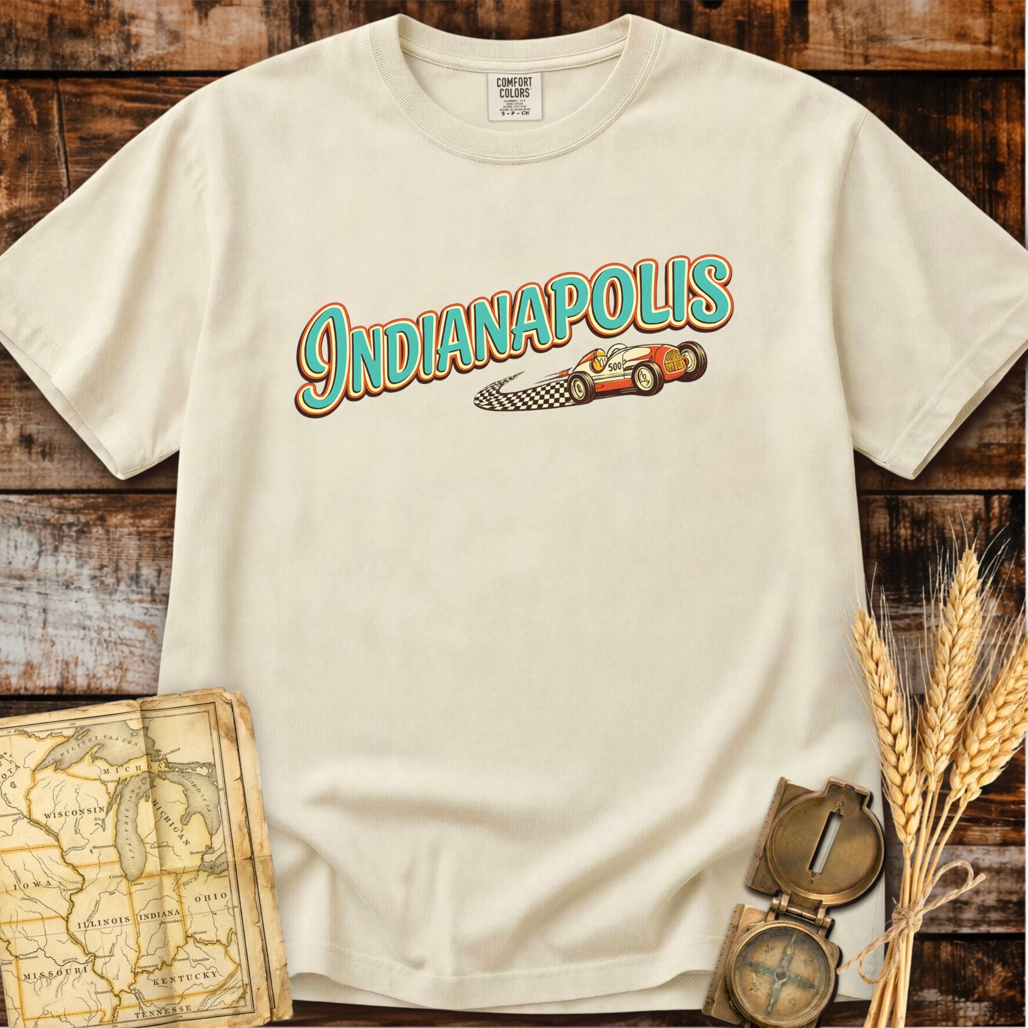 Indianapolis Indiana | Speedway Heritage T-Shirt