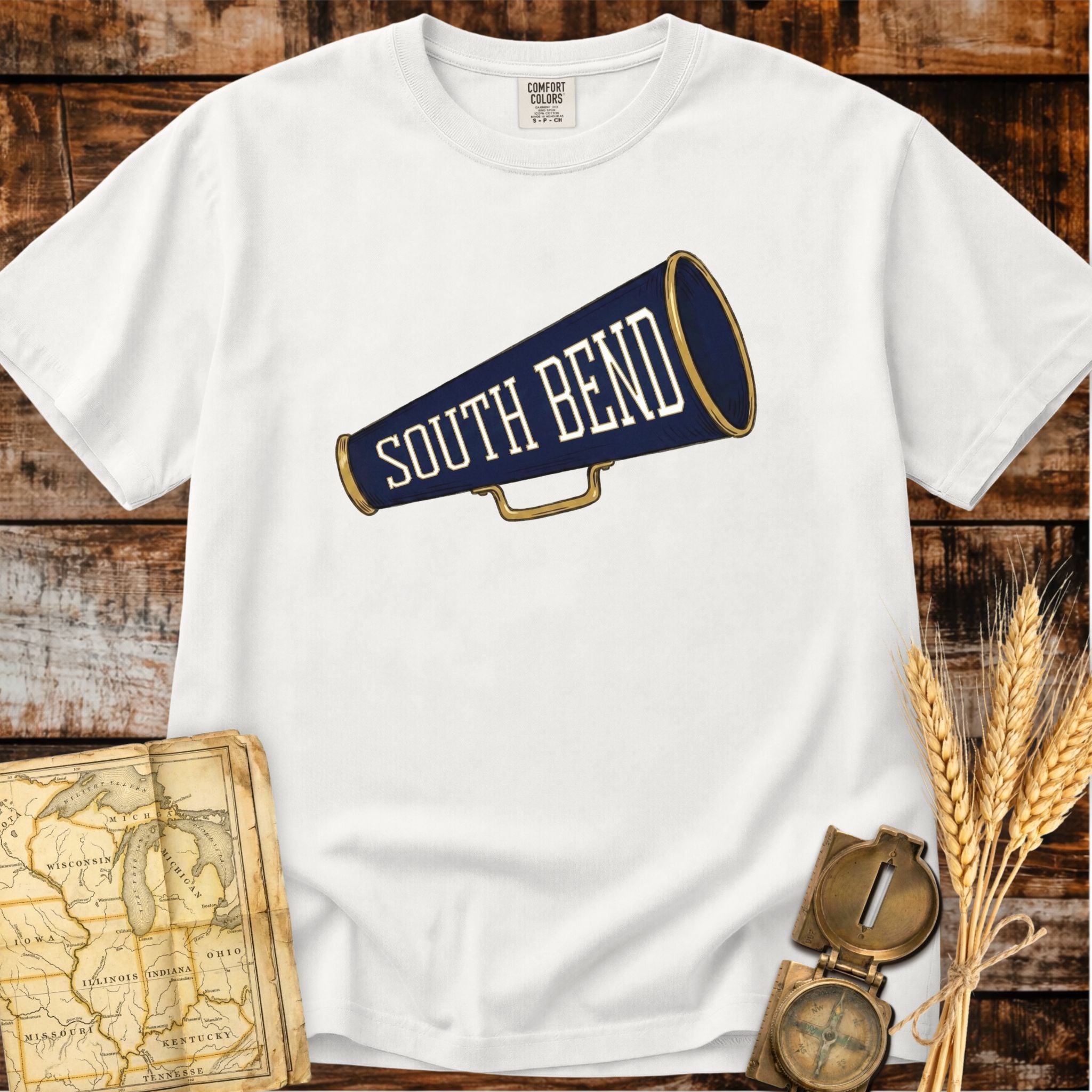South Bend Indiana | Megaphone T-Shirt