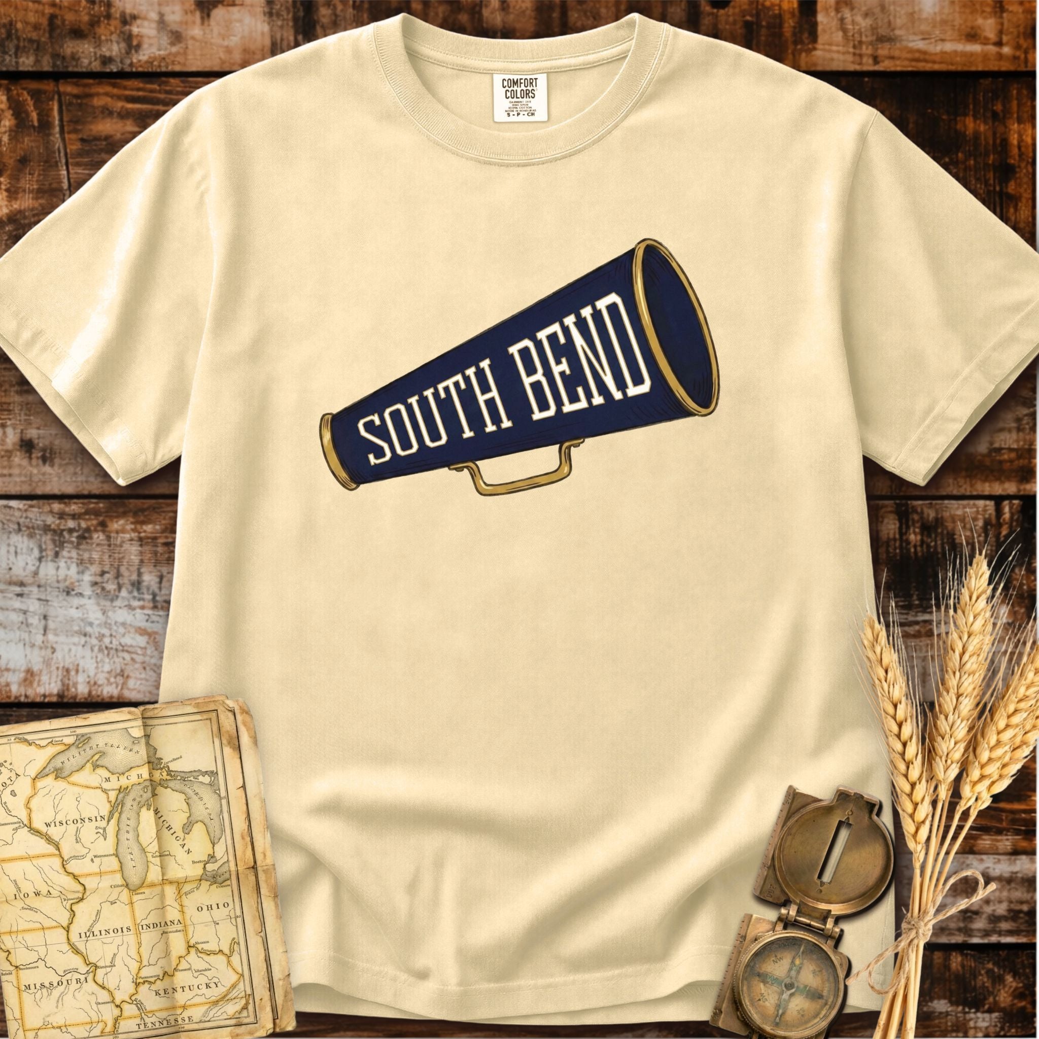 South Bend Indiana | Megaphone T-Shirt