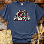 Dubuque Iowa | River Paddlewheel T-Shirt