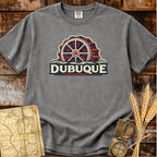 Dubuque Iowa | River Paddlewheel T-Shirt