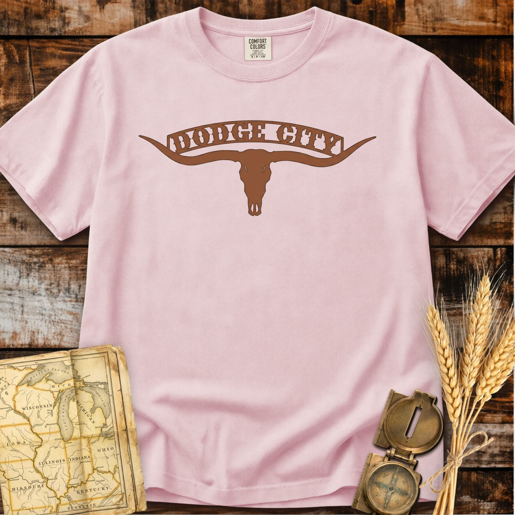 Dodge City Kansas | Longhorn Ranch Gate T-Shirt
