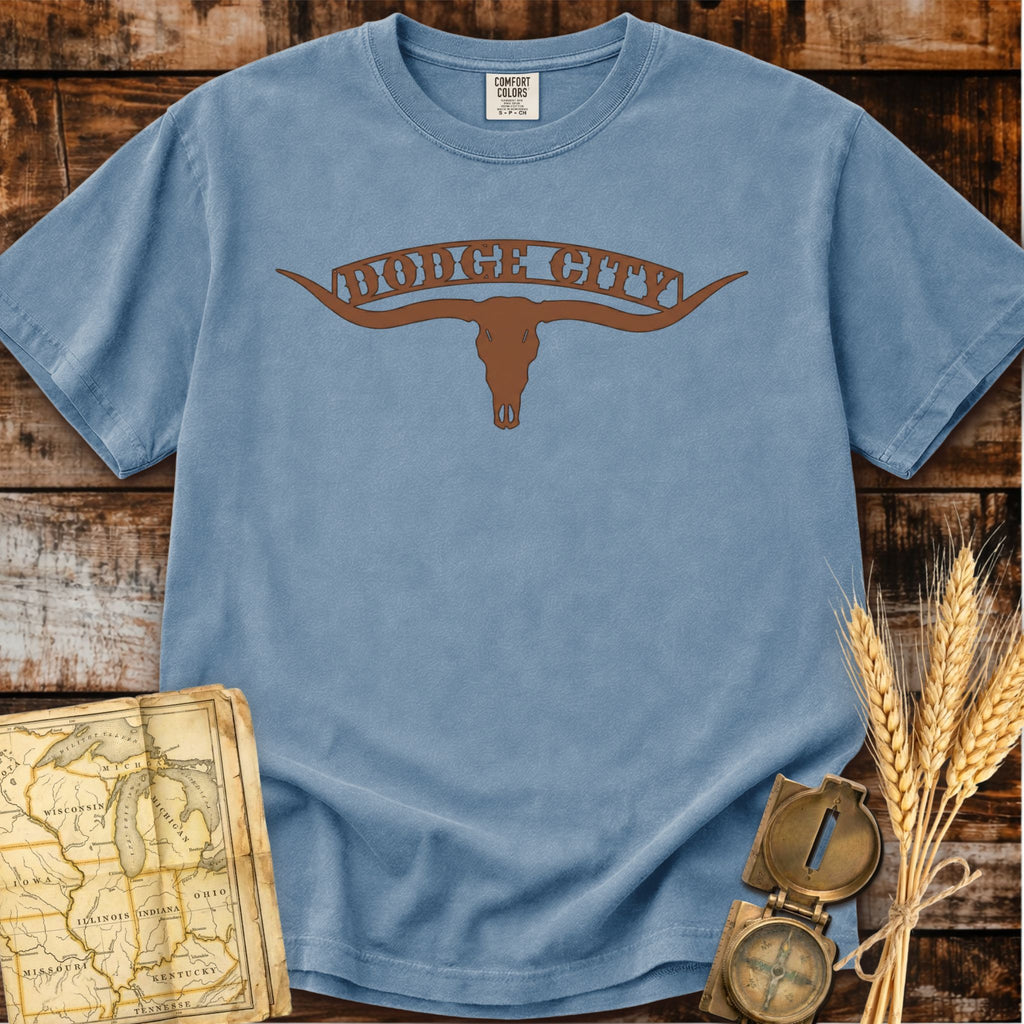 Dodge City Kansas | Longhorn Ranch Gate T-Shirt