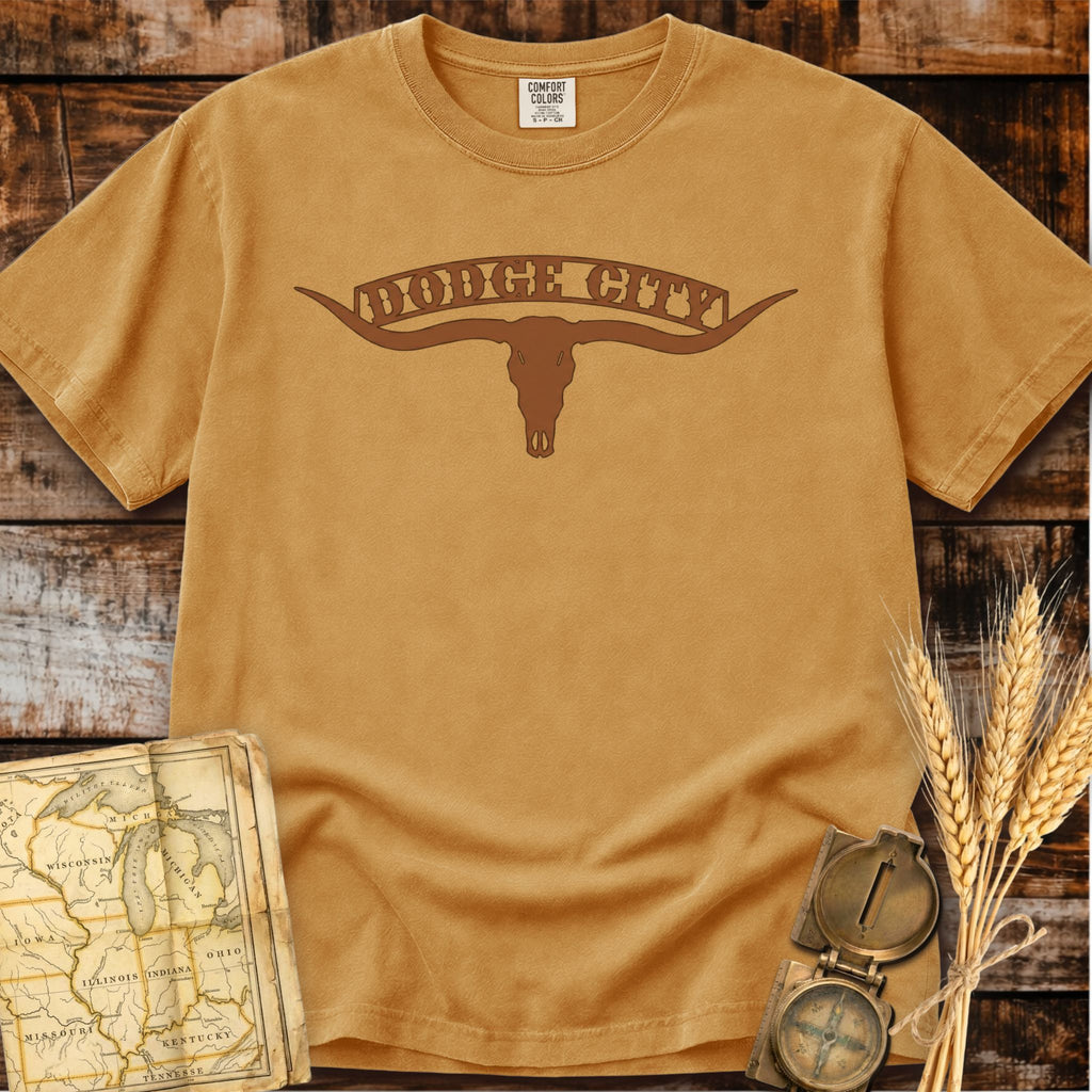 Dodge City Kansas | Longhorn Ranch Gate T-Shirt