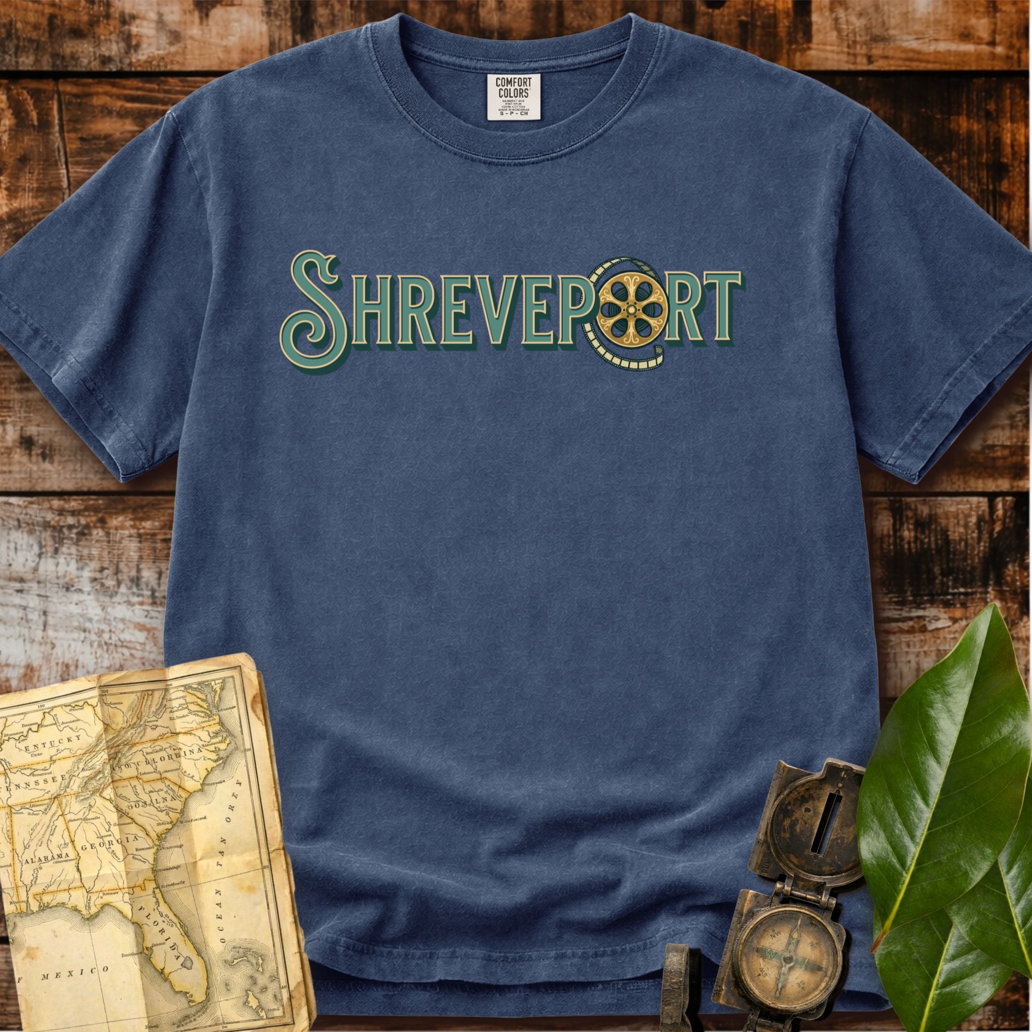 Shreveport Louisiana | Film Reel T-Shirt