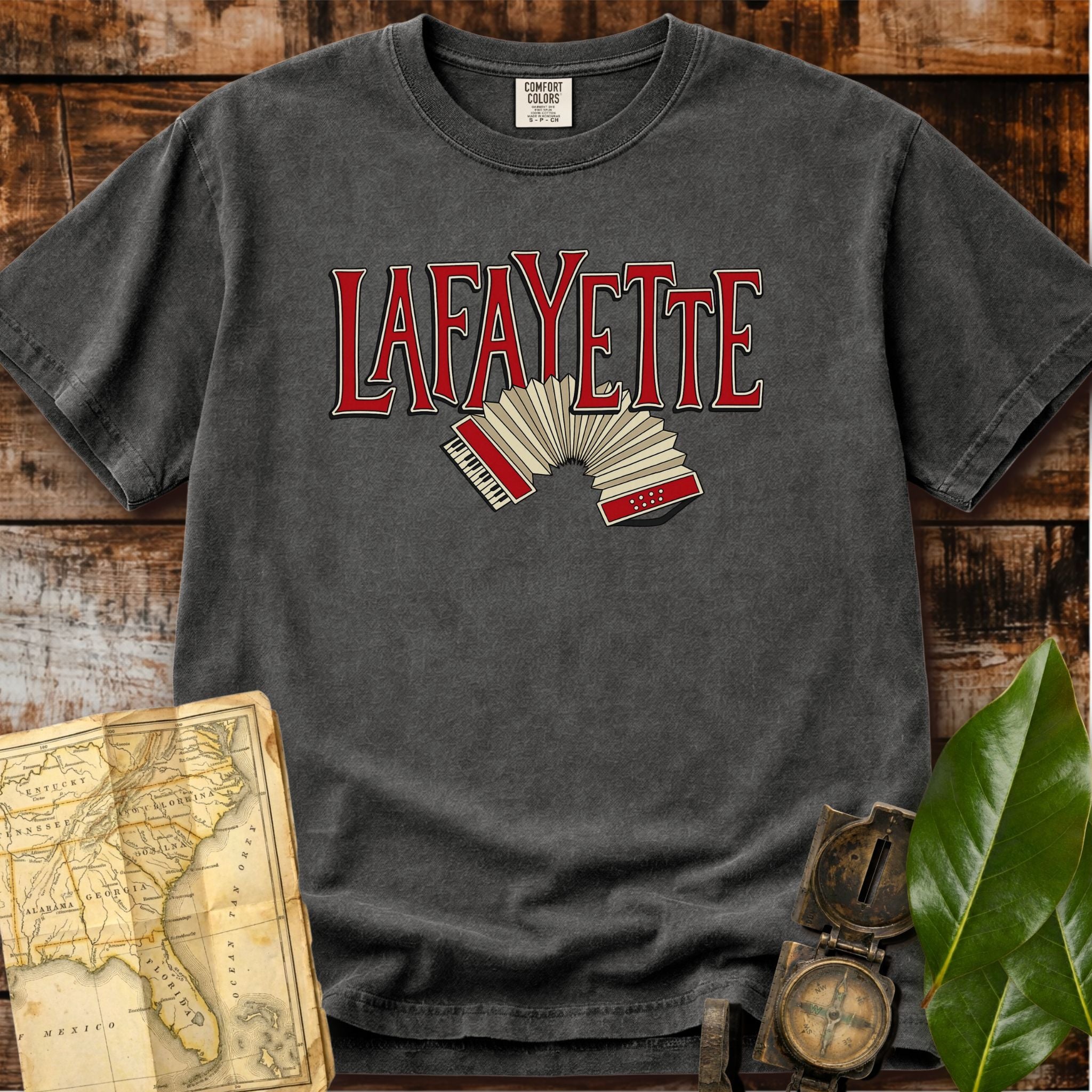 Lafayette Louisiana | Accordion T-Shirt