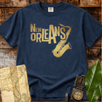 New Orleans Louisiana | Saxophone T-Shirt