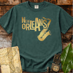 New Orleans Louisiana | Saxophone T-Shirt