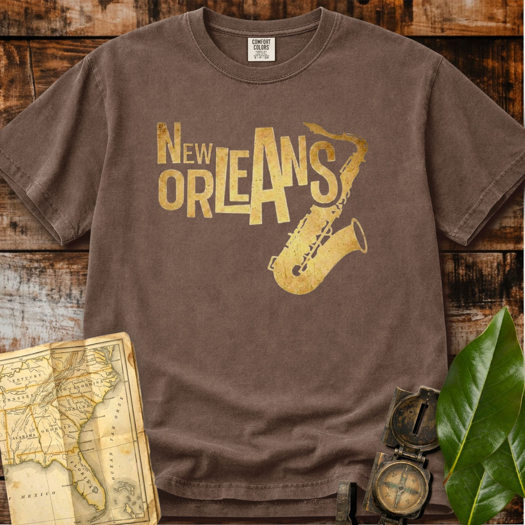 New Orleans Louisiana | Saxophone T-Shirt