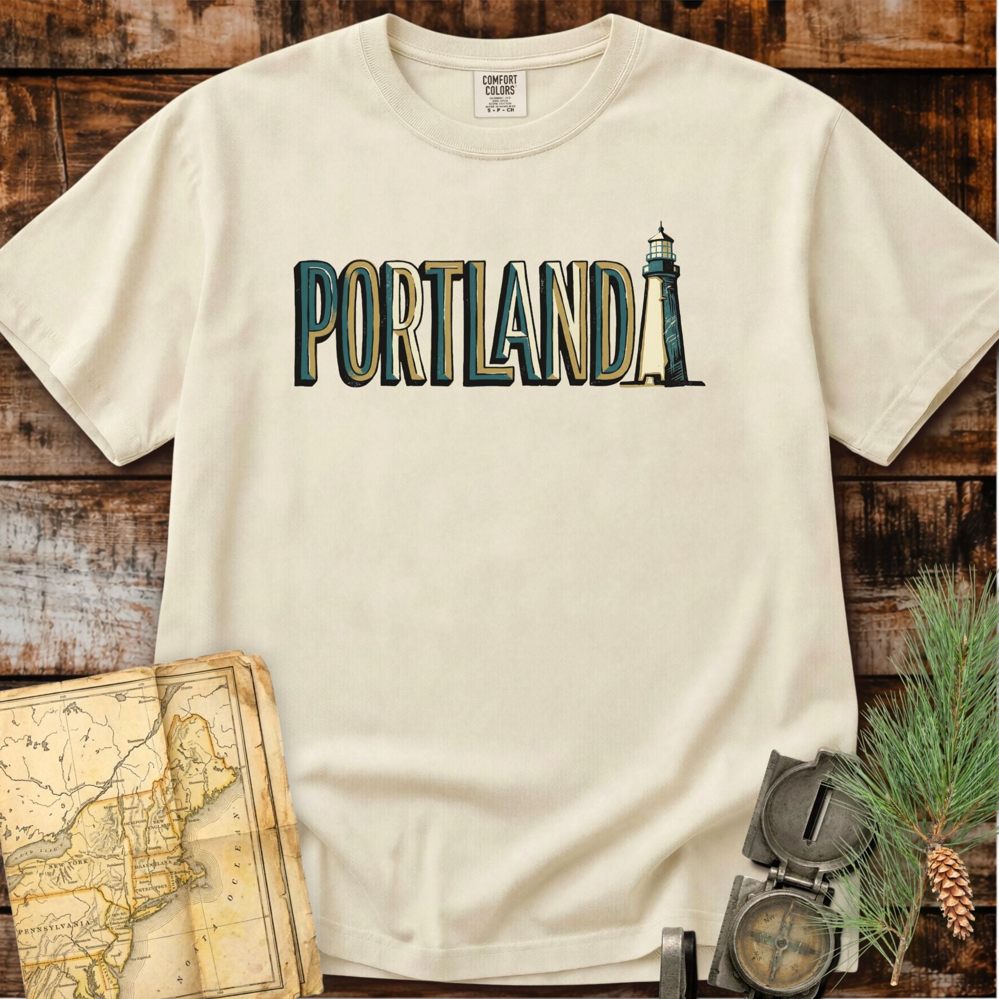 Portland Maine | Portland Head Light T-Shirt