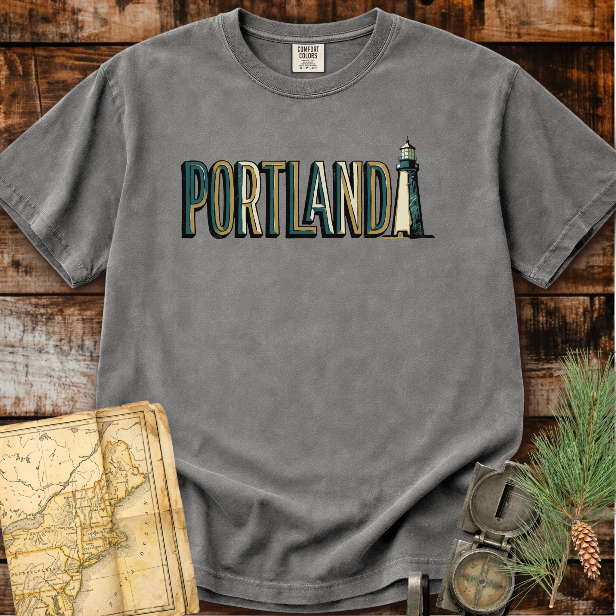 Portland Maine | Portland Head Light T-Shirt
