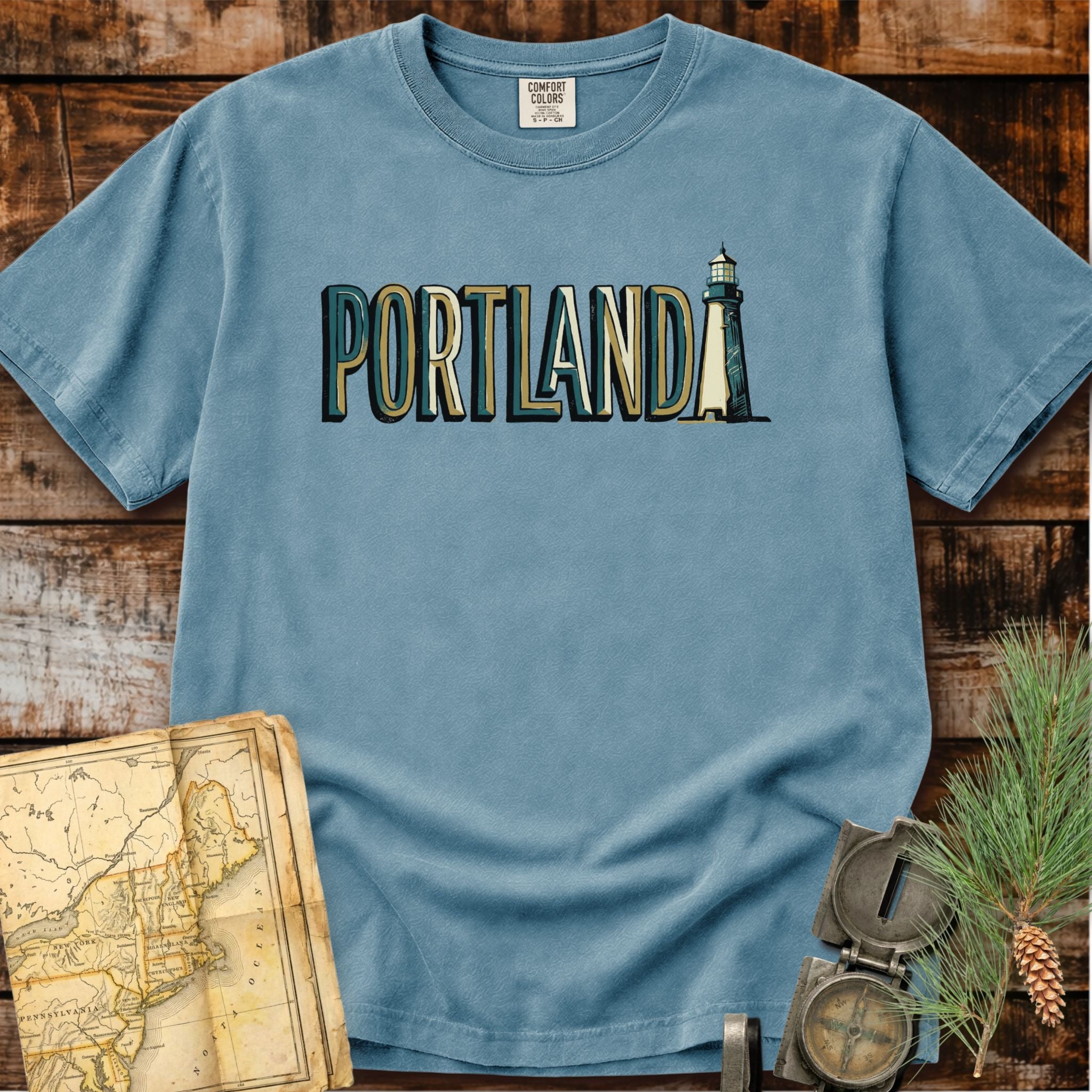 Portland Maine | Portland Head Light T-Shirt