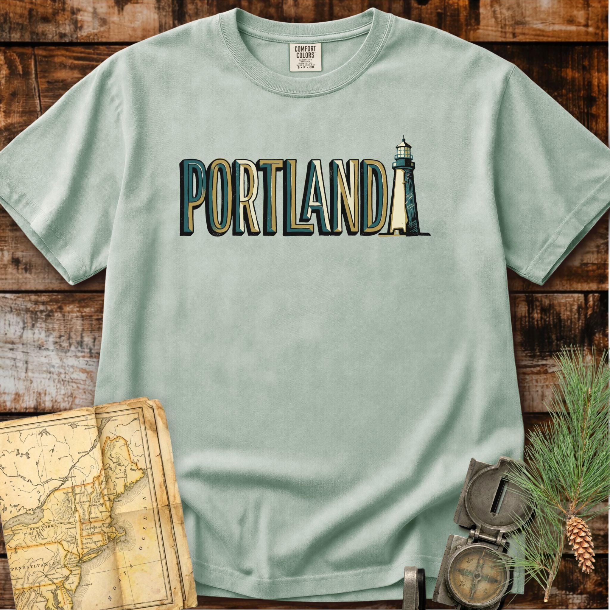 Portland Maine | Portland Head Light T-Shirt