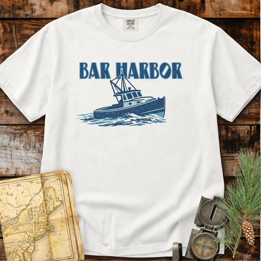 Bar Harbor Maine | Lobster Boat T-Shirt
