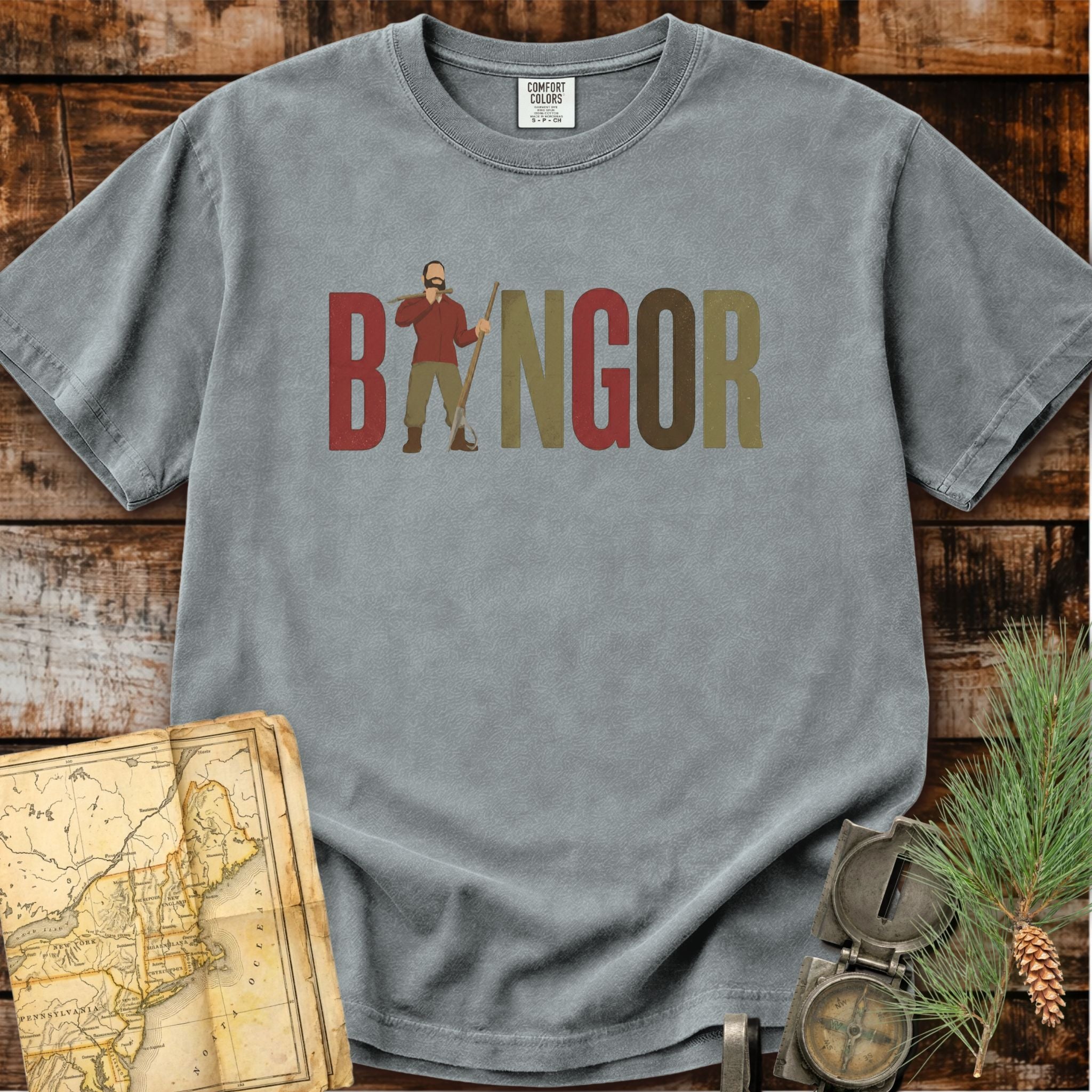 Bangor Maine | Paul Bunyan T-Shirt