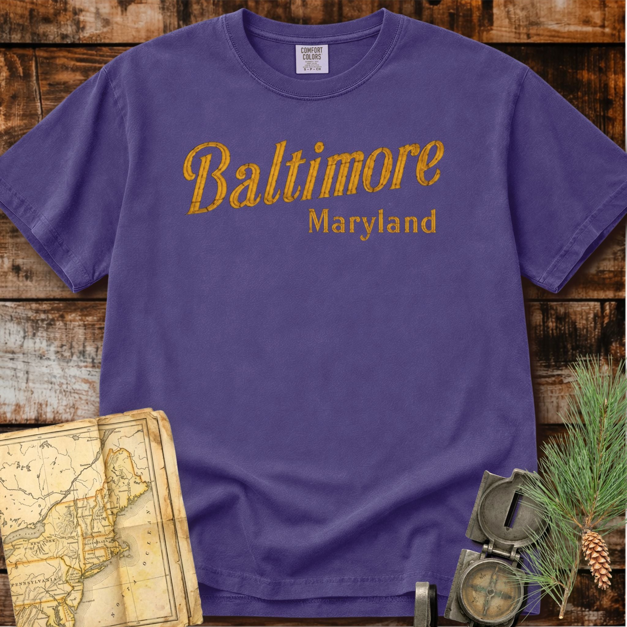 Baltimore Maryland | Domino Sugar Sign T-Shirt