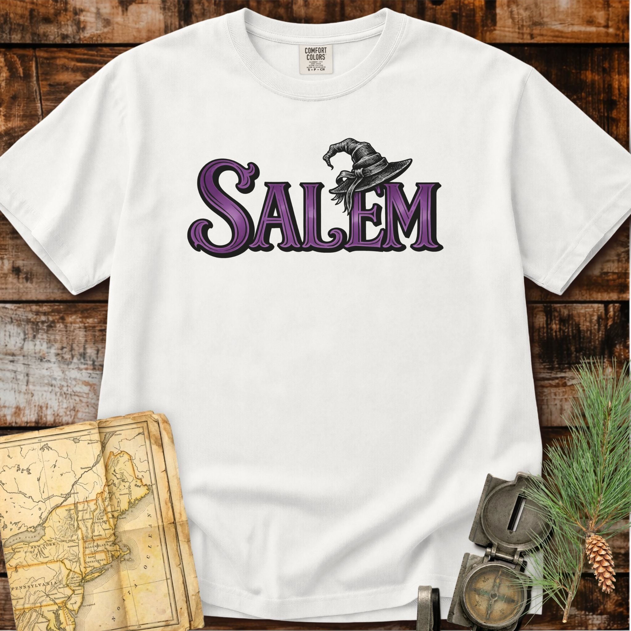 Salem Massachusetts | Witch Hat T-Shirt