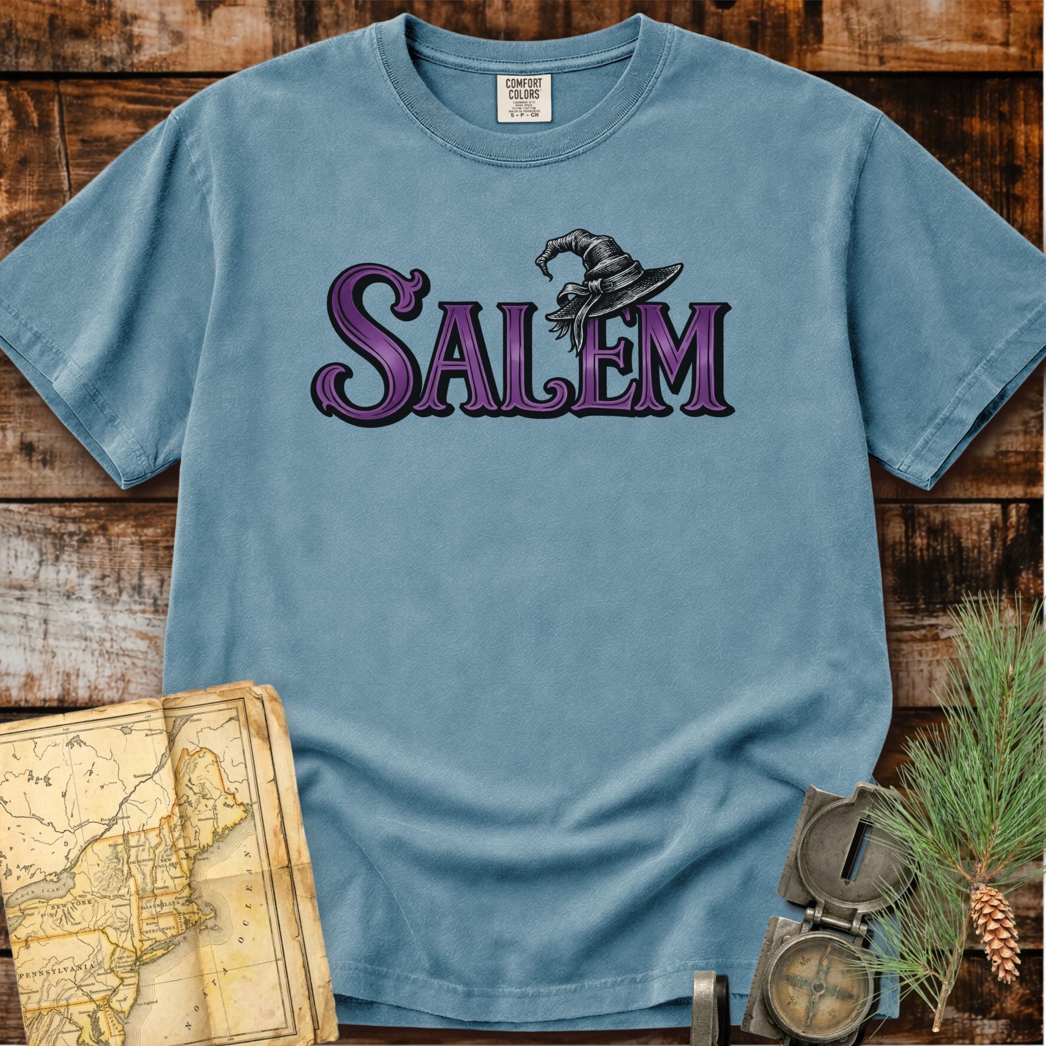 Salem Massachusetts | Witch Hat T-Shirt