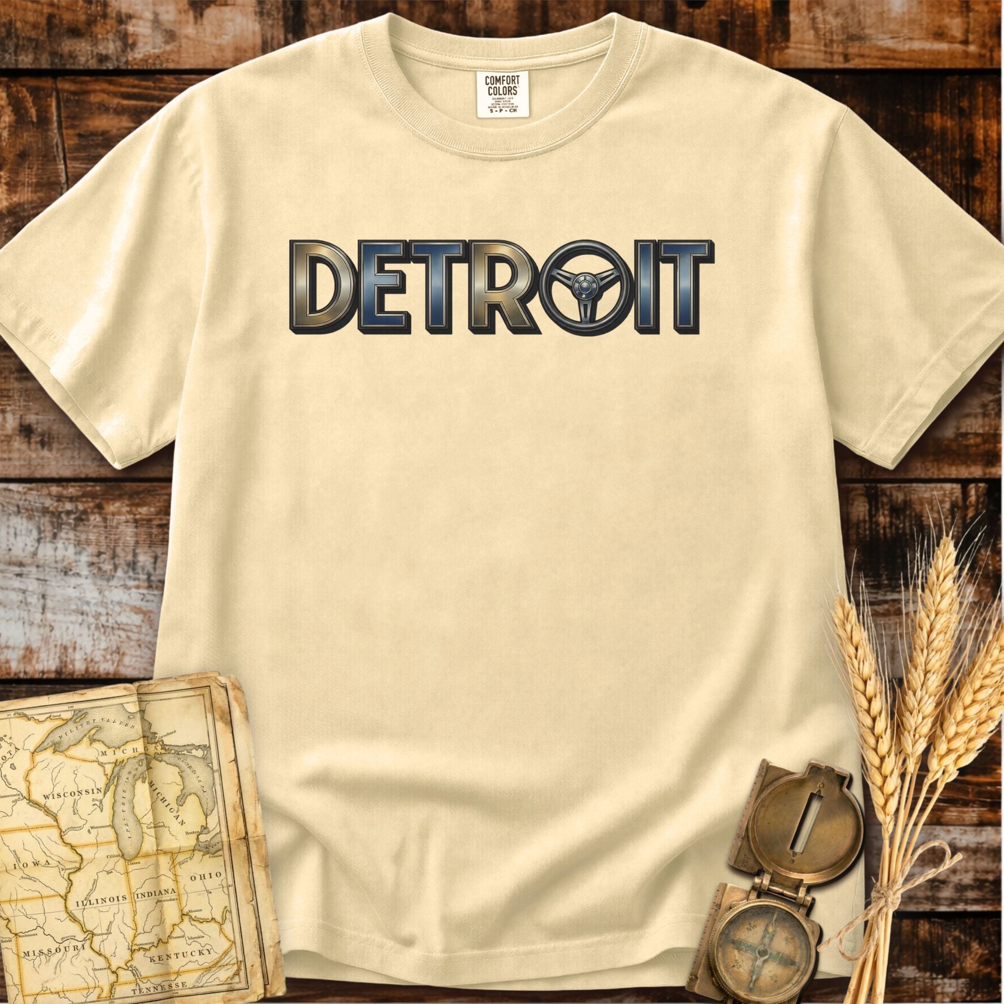 Detroit Michigan | Motor City T-Shirt