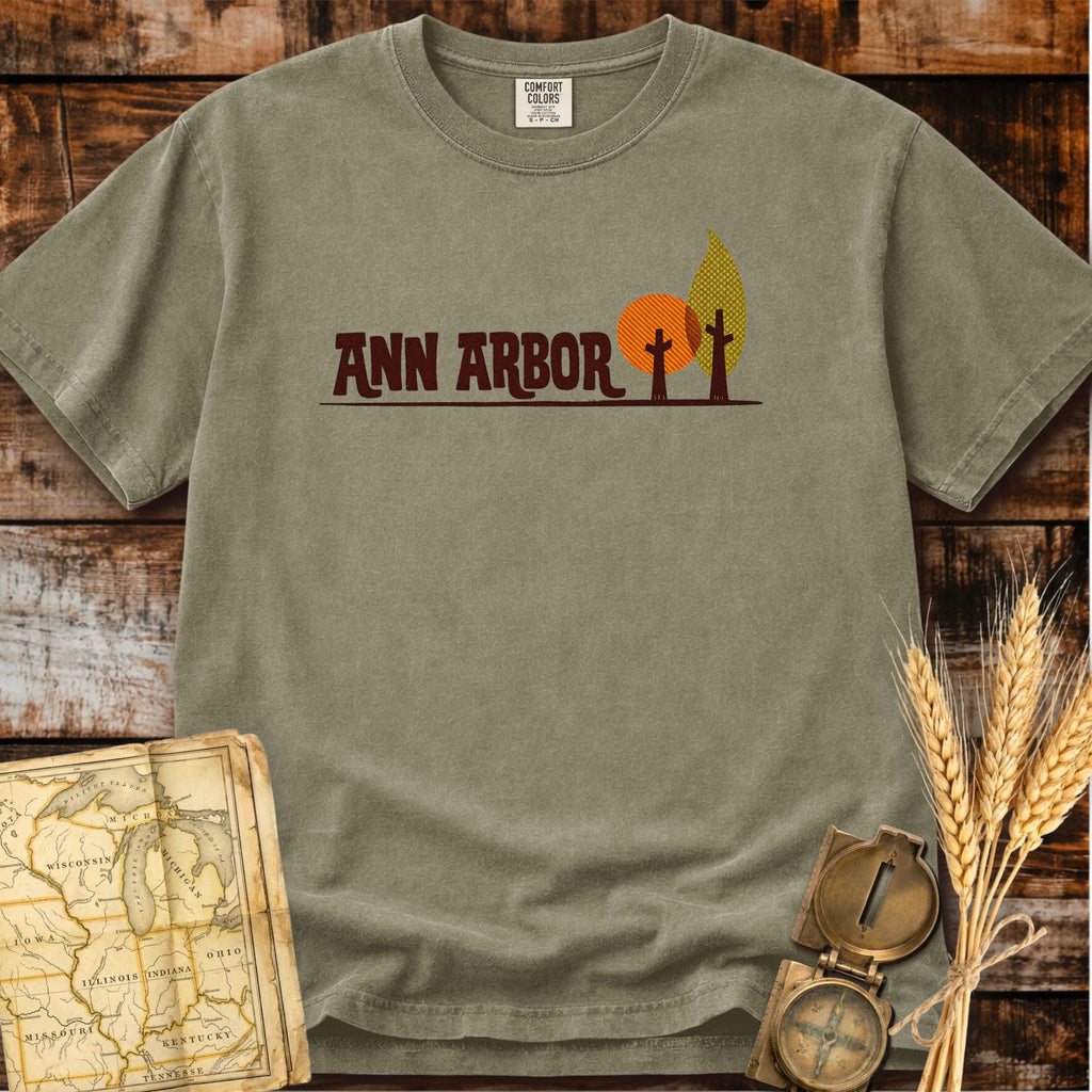 Ann Arbor Michigan | Two Trees T-Shirt