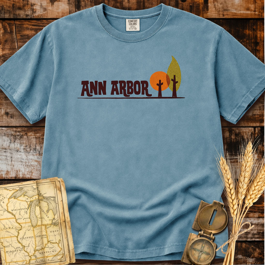 Ann Arbor Michigan | Two Trees T-Shirt