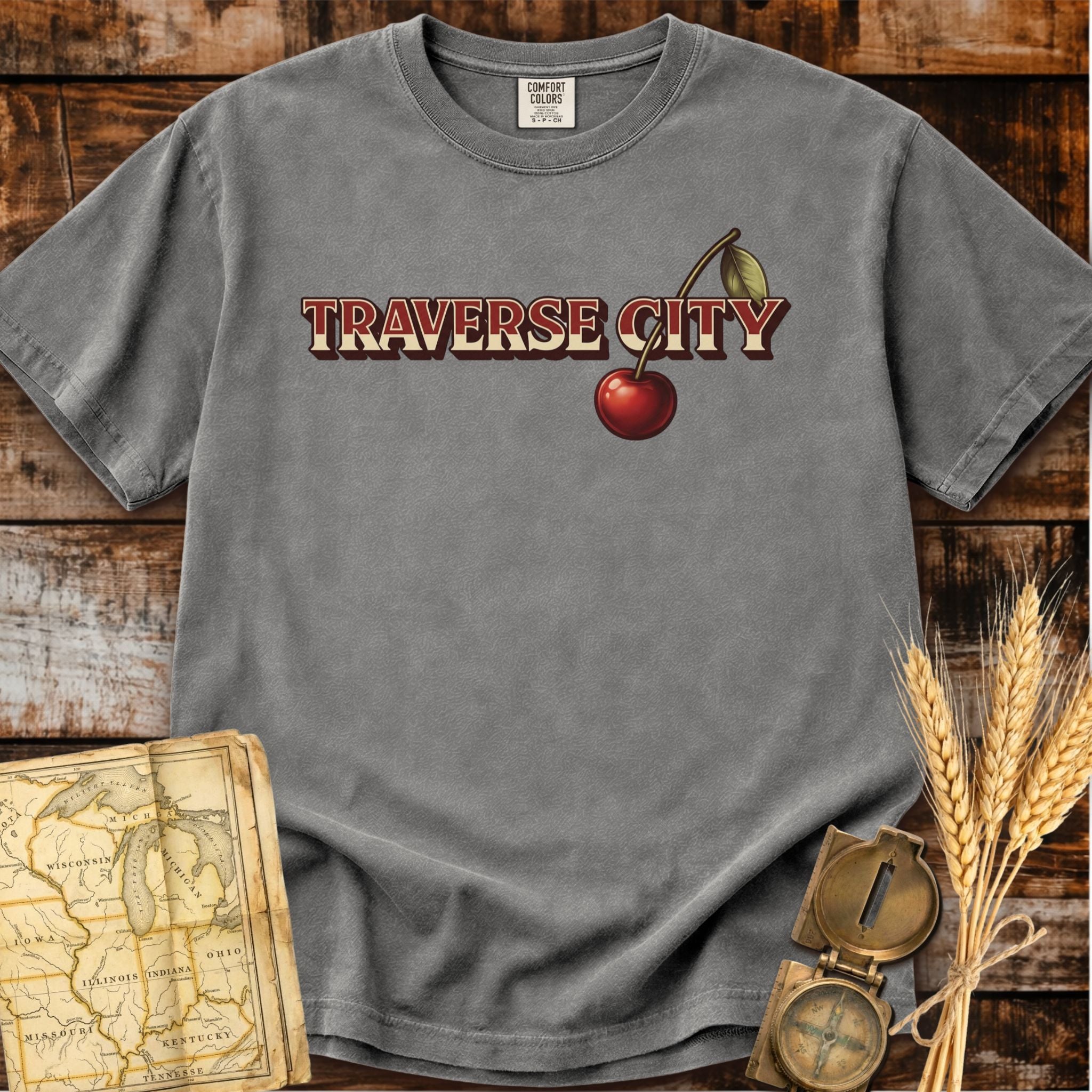 Traverse City Michigan | Cherry T-Shirt