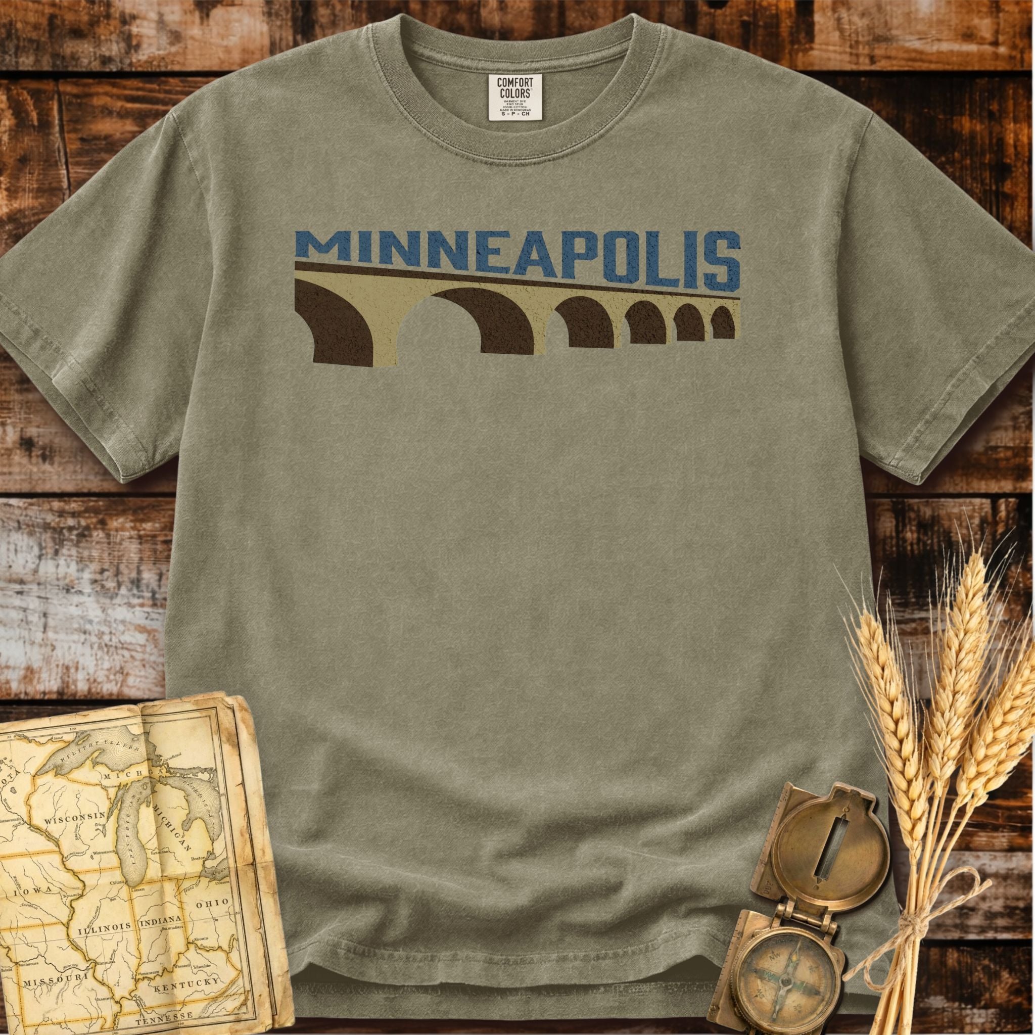 Minneapolis Minnesota | Arch Bridge T-Shirt